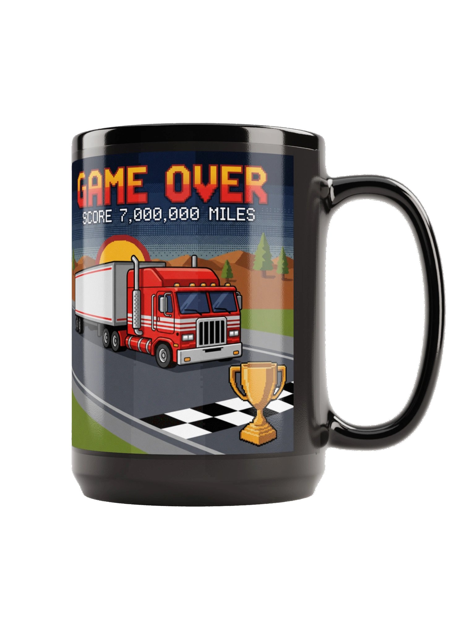 For your retired truck driver. 7,000,000 miles. product image (3)