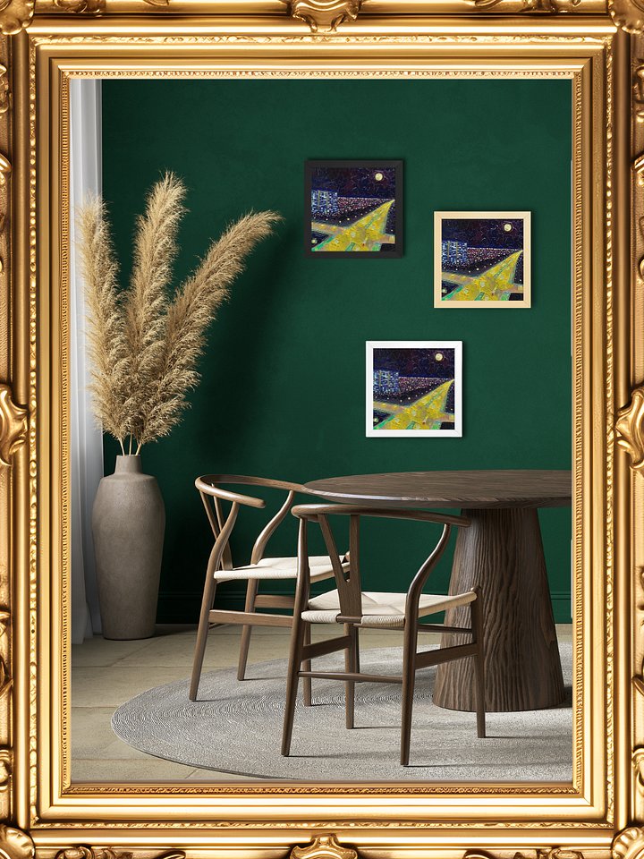 The Vein Of The City Framed Print product image (1)