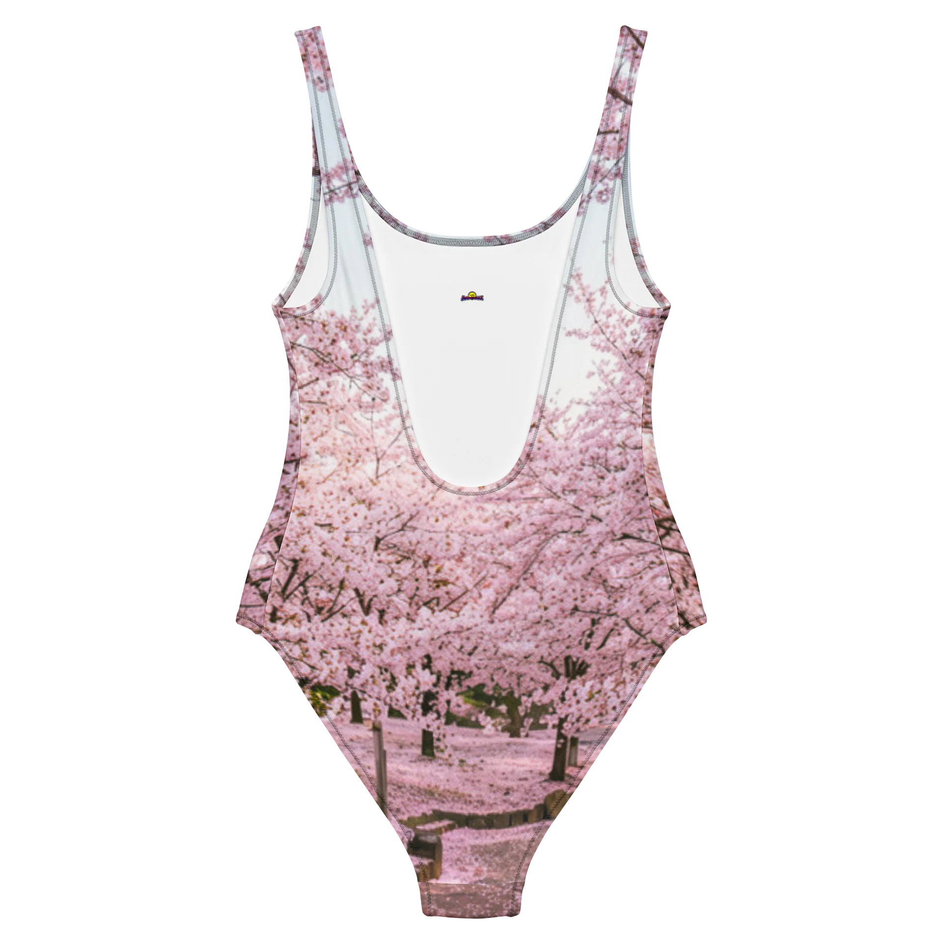 Cherry Blossom One-Piece Swimsuit | Japanese Sakura Bathing Suit product image (2)