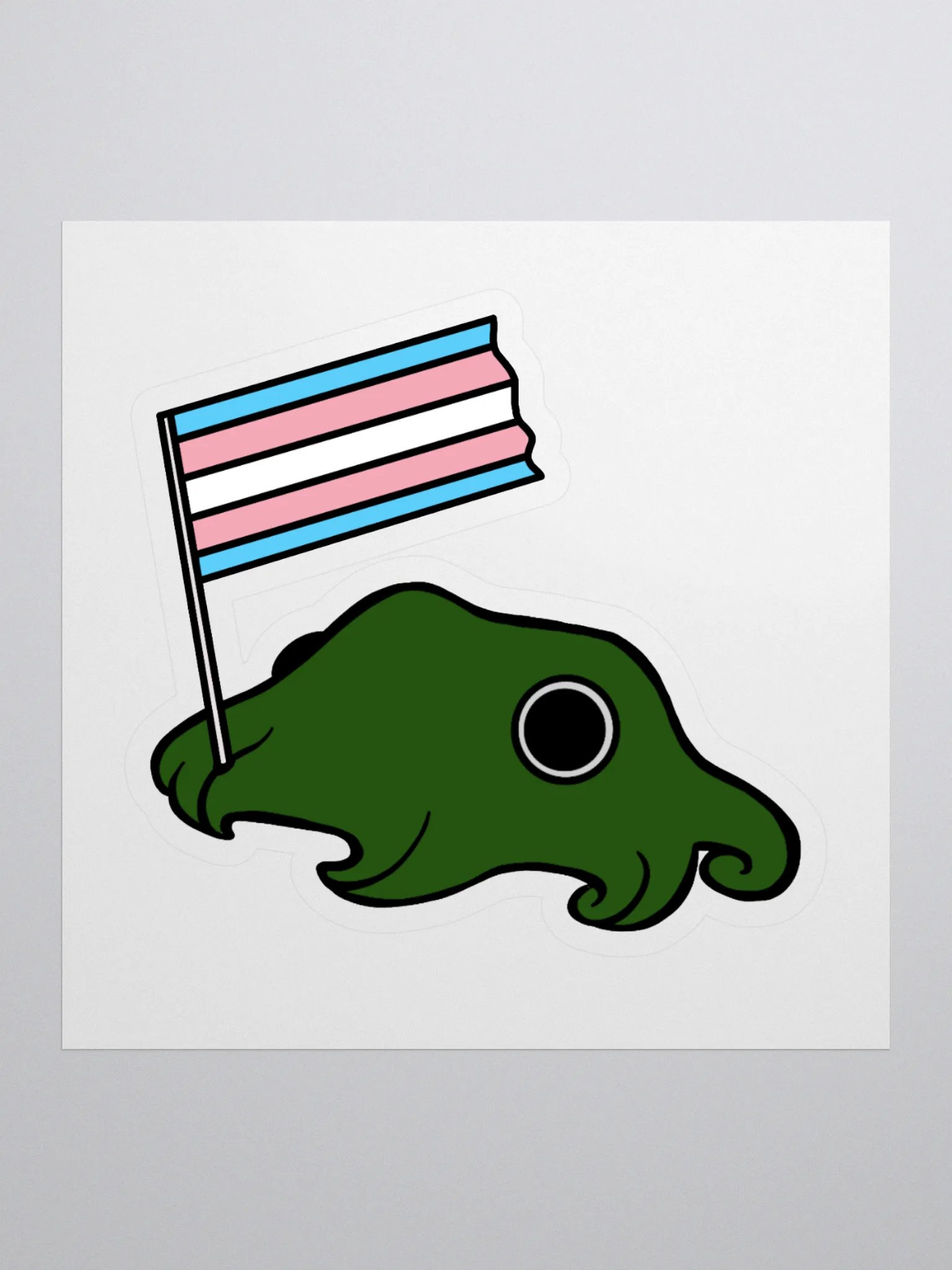 Transgender Pride Flag Sticker product image (1)