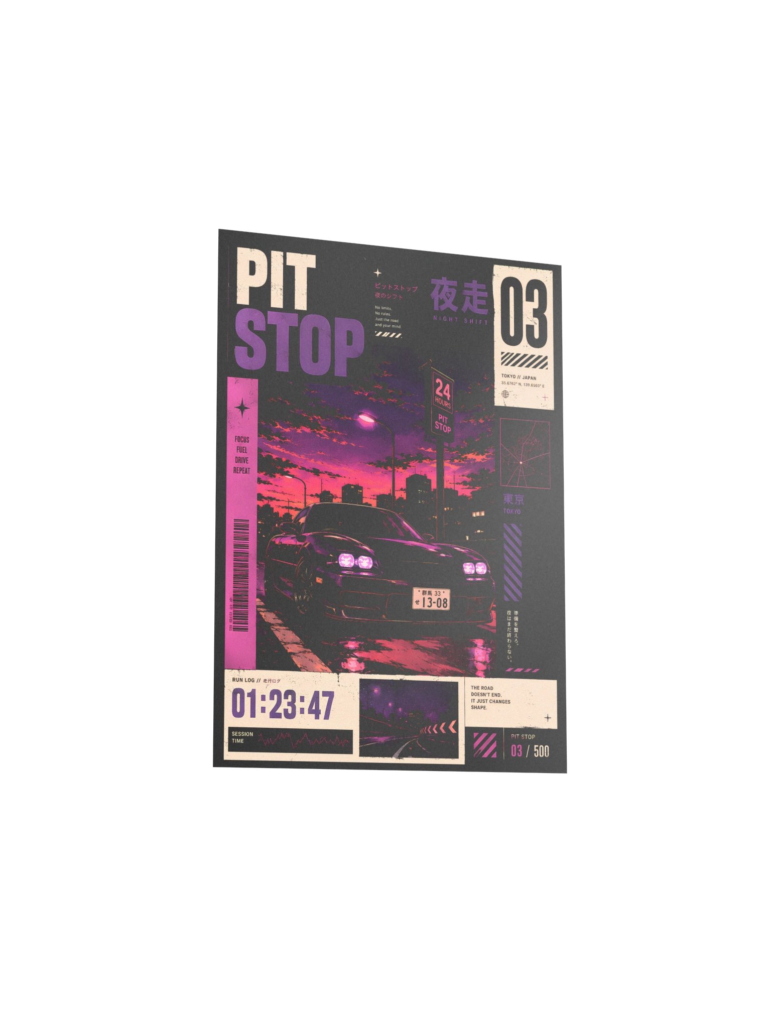 PIT STOP Series Matte Poster no. 03 product image (11)