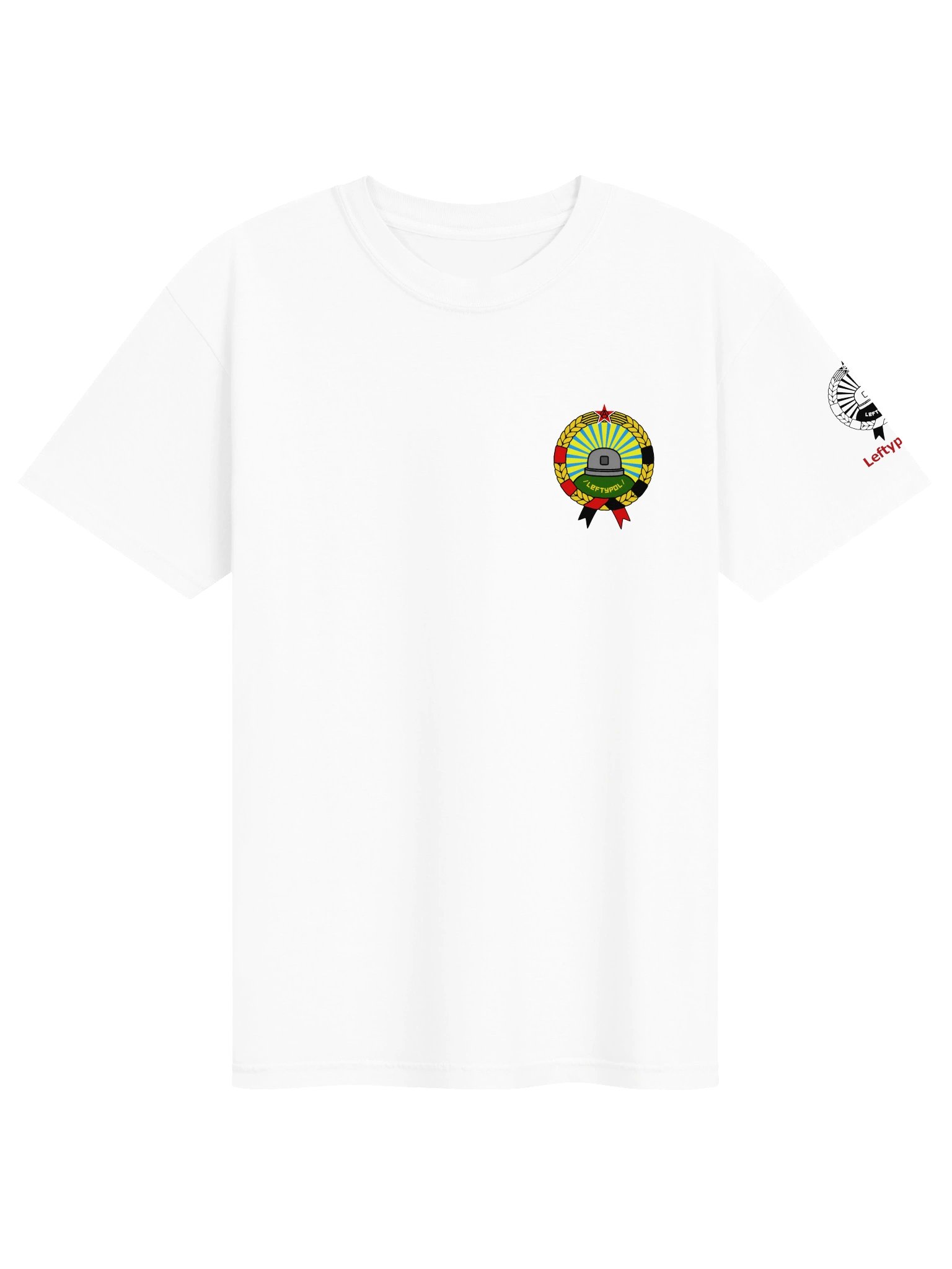 /leftypol/ — White T-Shirt product image (1)
