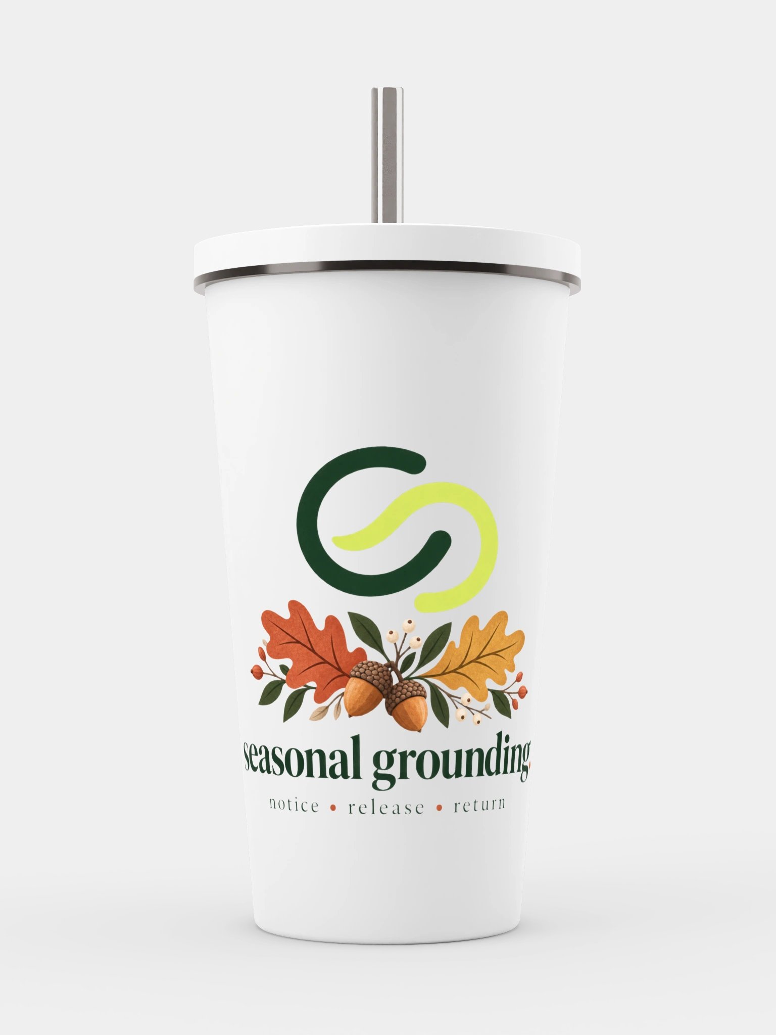 Seasonal Grounding Fall Insulated Tumbler product image (2)