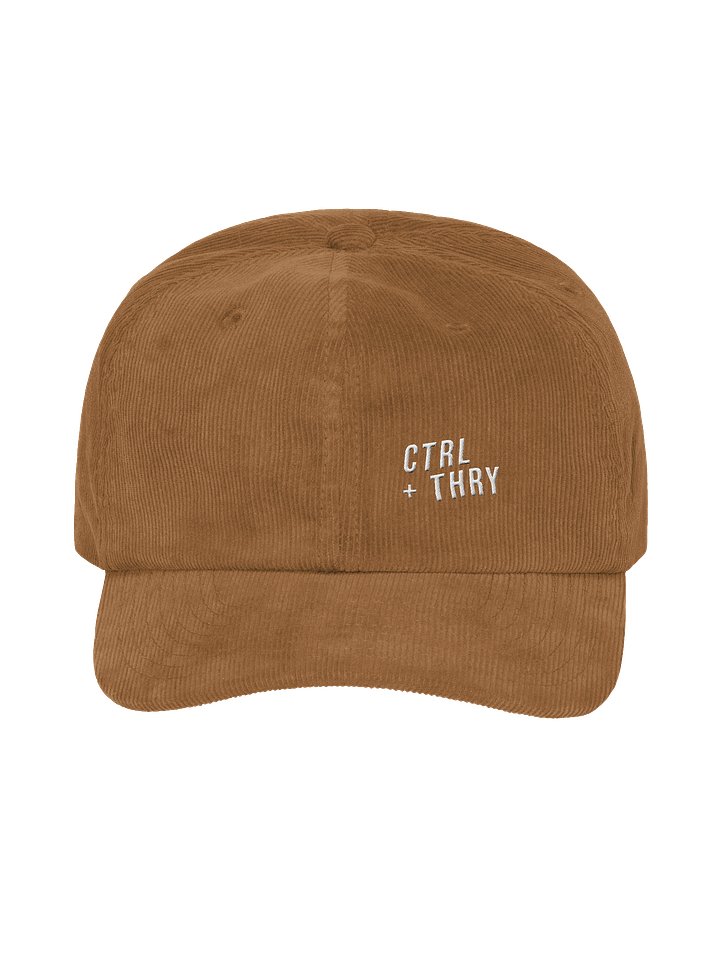CTRL + THRY Embroidered Corduroy Cap product image (2)