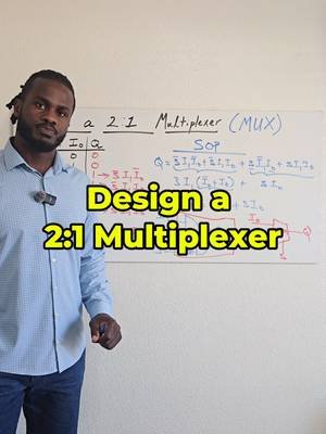 Digital Electronics: Design a 2:1 Multiplexer Follow me on:  YouTube: https://www.youtube.com/@ProfessorGovalla Instagram: www.instagram.com/professorgovalla TikTok: www.tiktok.com/@professorgovalla **YOU CAN BUY MY MERCH HERE** https://professorgovalla.com