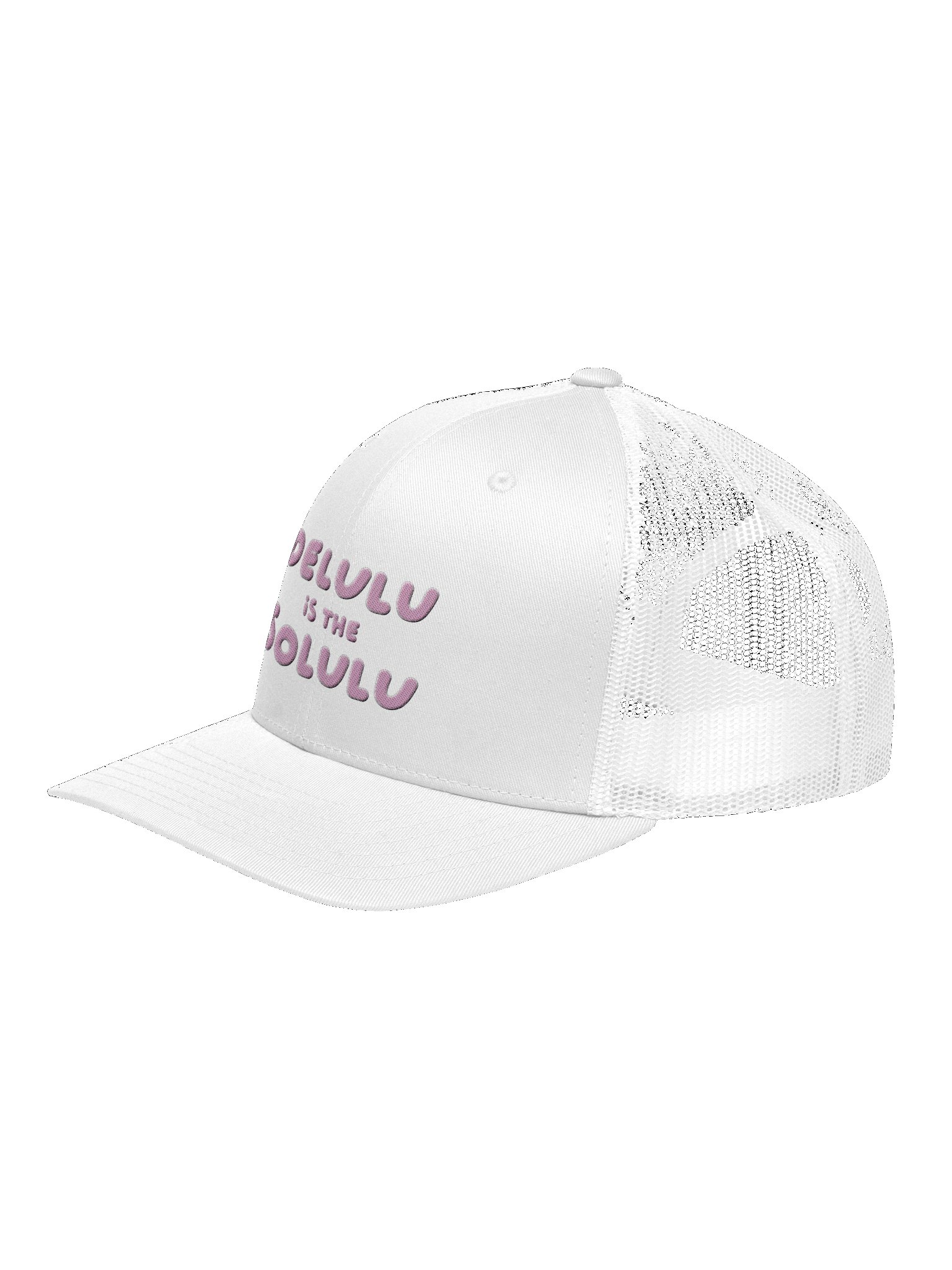 DELULU Retro Trucker Hat product image (8)