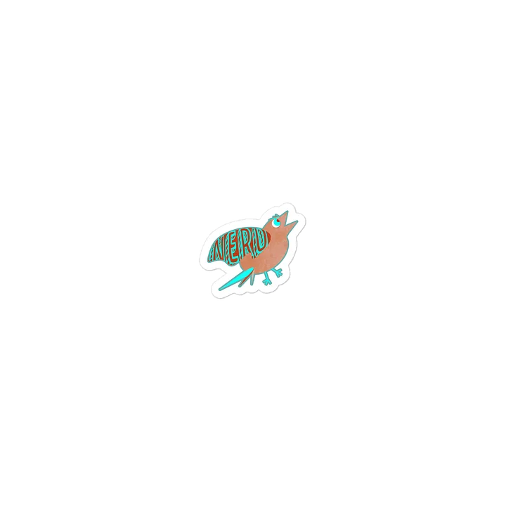 Bird the Nerd Chickadee Sticker product image (1)