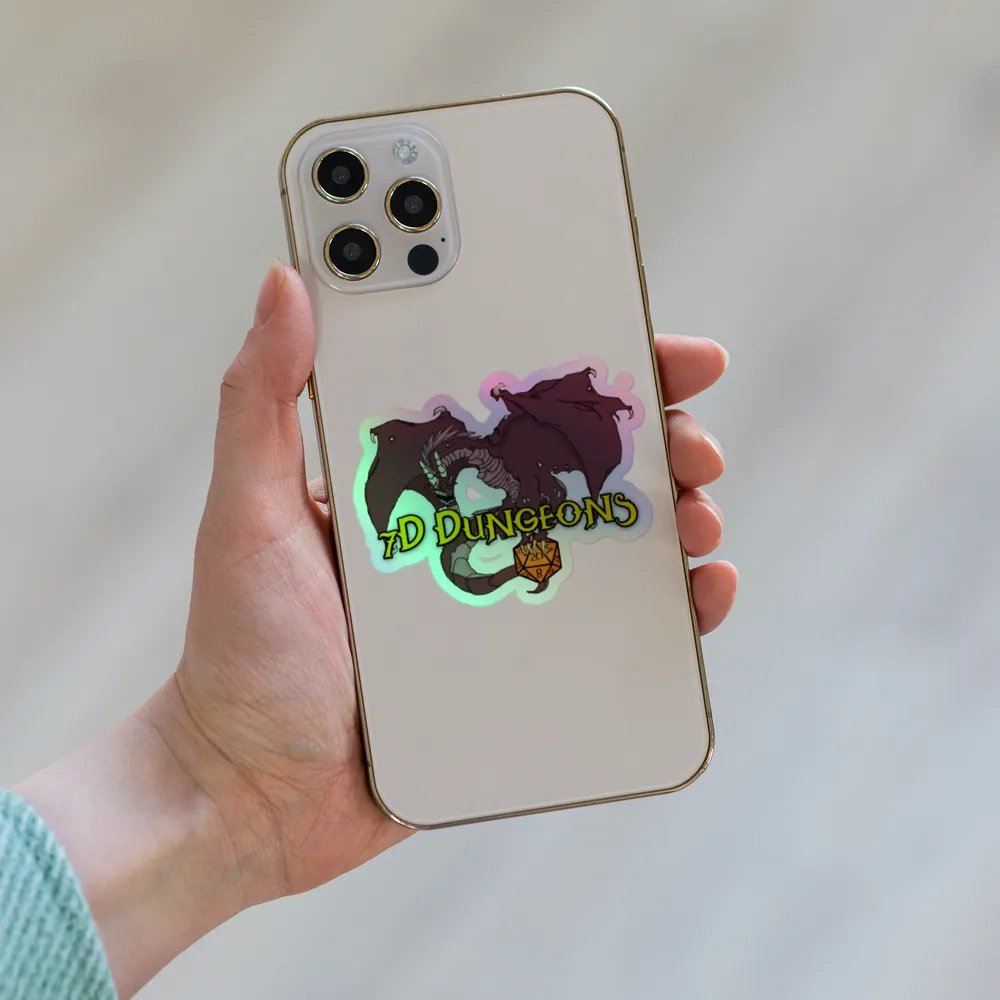 Dragon Holographic Sticker product image (8)