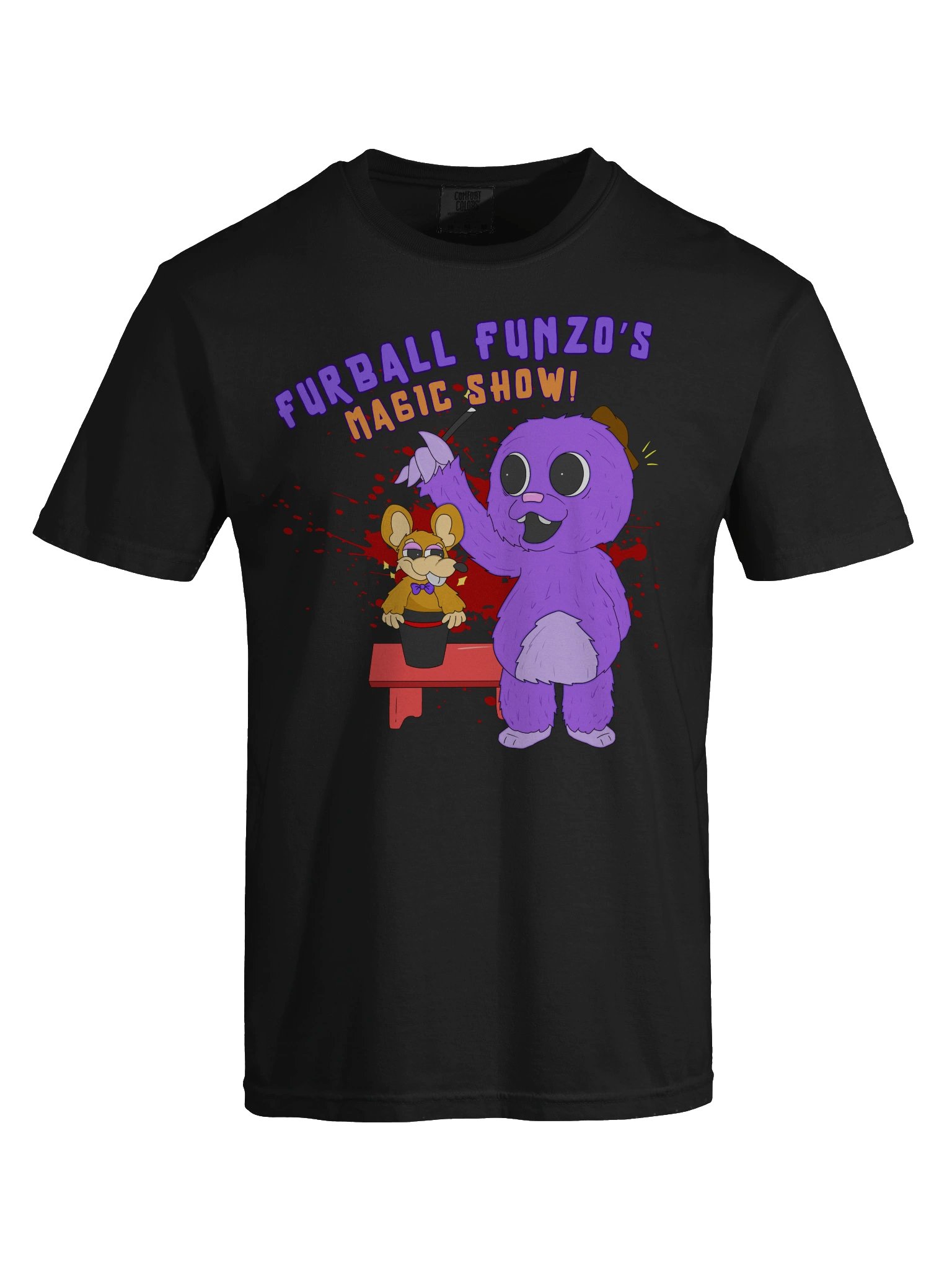 'Furball Funzo's Magic show' Tee product image (7)