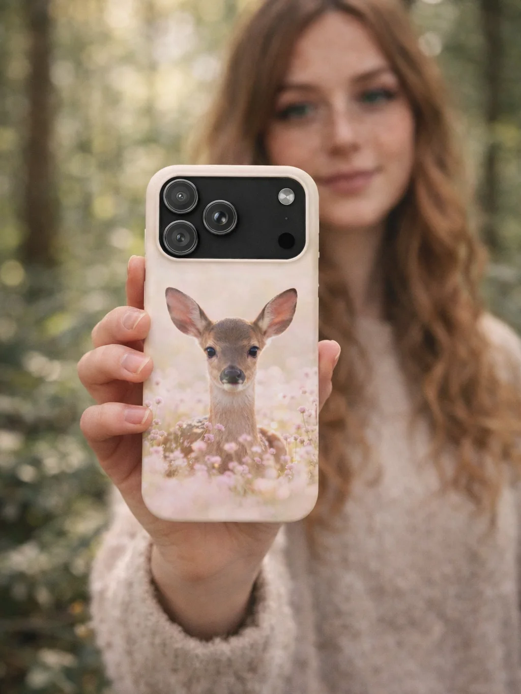 FAWN IN A FLOWER MEADOW SNAP CASE FOR ®iPhones product image (4)