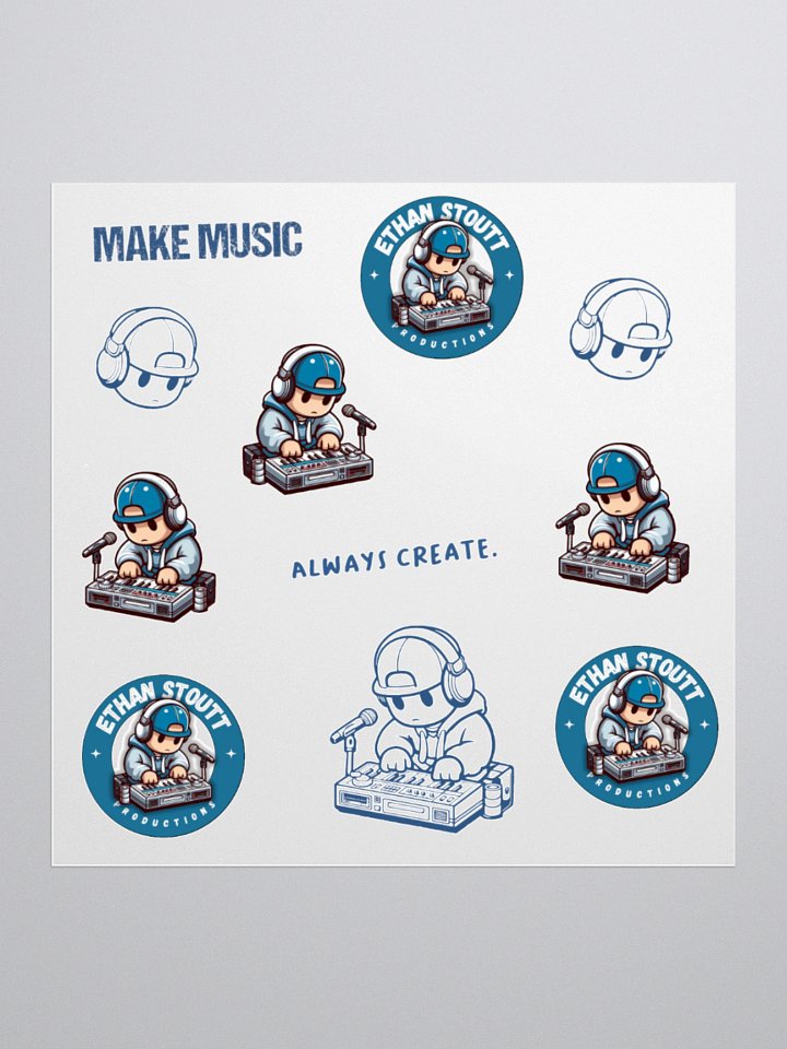Ethan Stoutt Stickers product image (2)