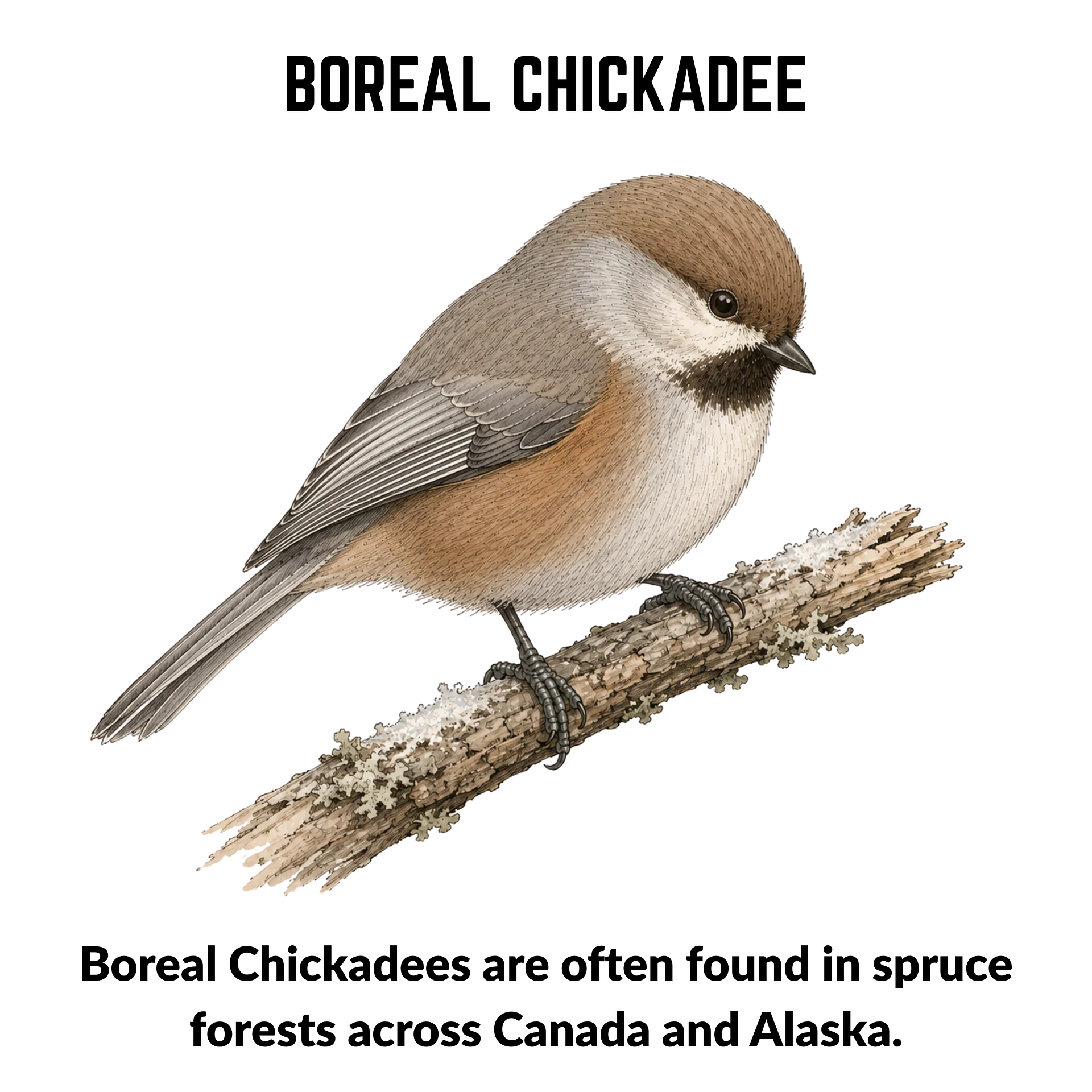 Boreal Chickadee Tee product image (2)