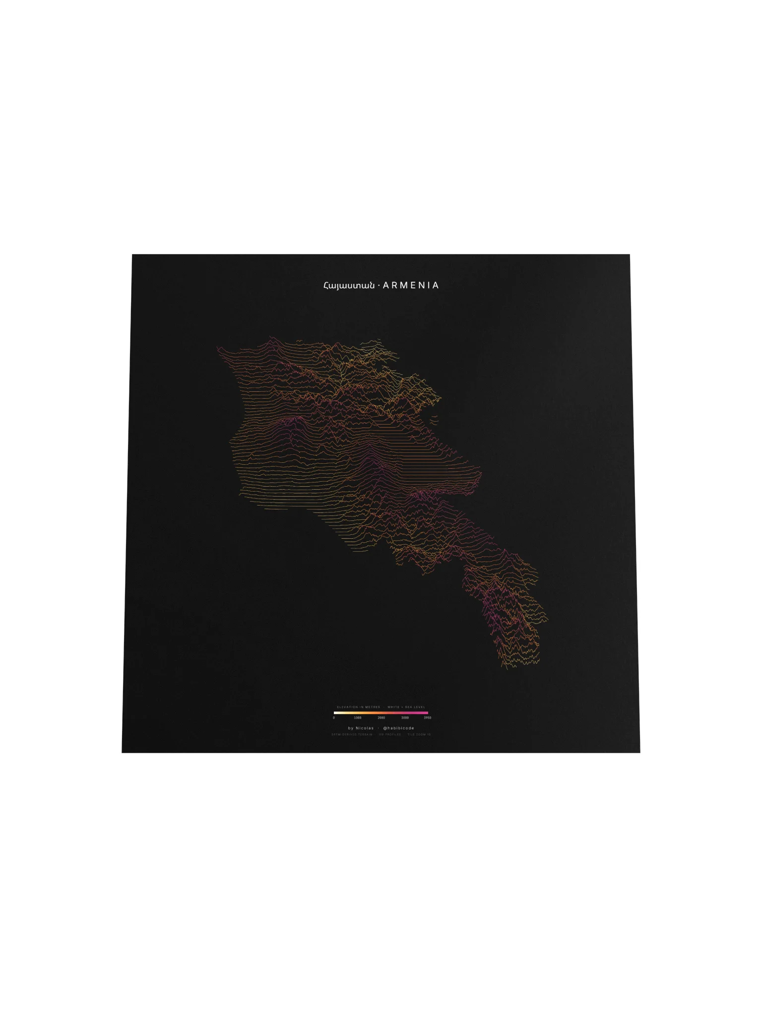 Ridgeline Poster - Armenia product image (4)