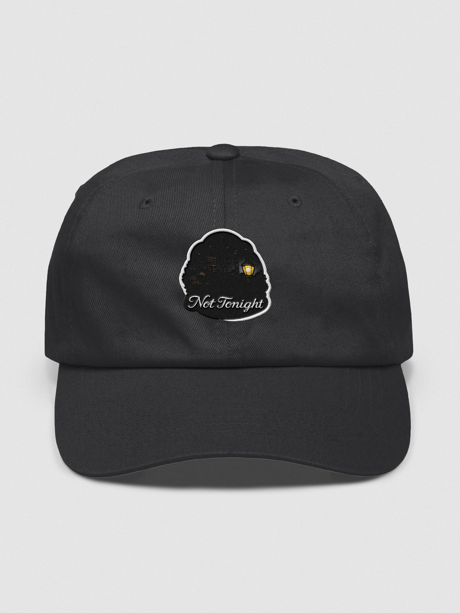 Not Tonight Dad Cap (Black) product image (1)