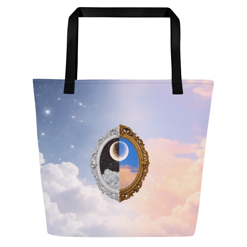 Parallel Large Tote Bag product image (1)