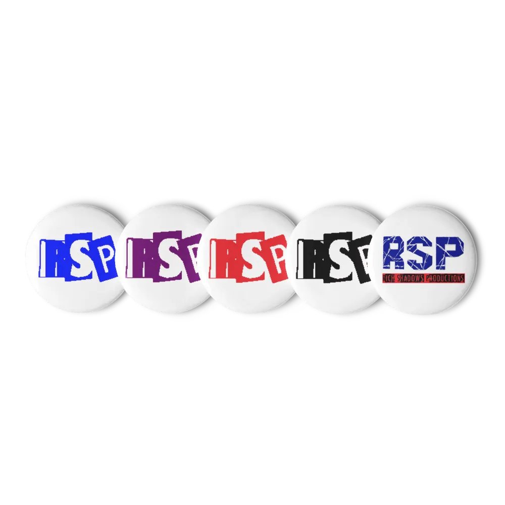 Stenciled RS Pin Button Set product image (1)