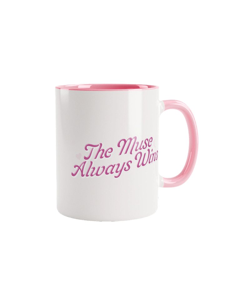 The Muse Always Wins Ceramic Mug product image (3)