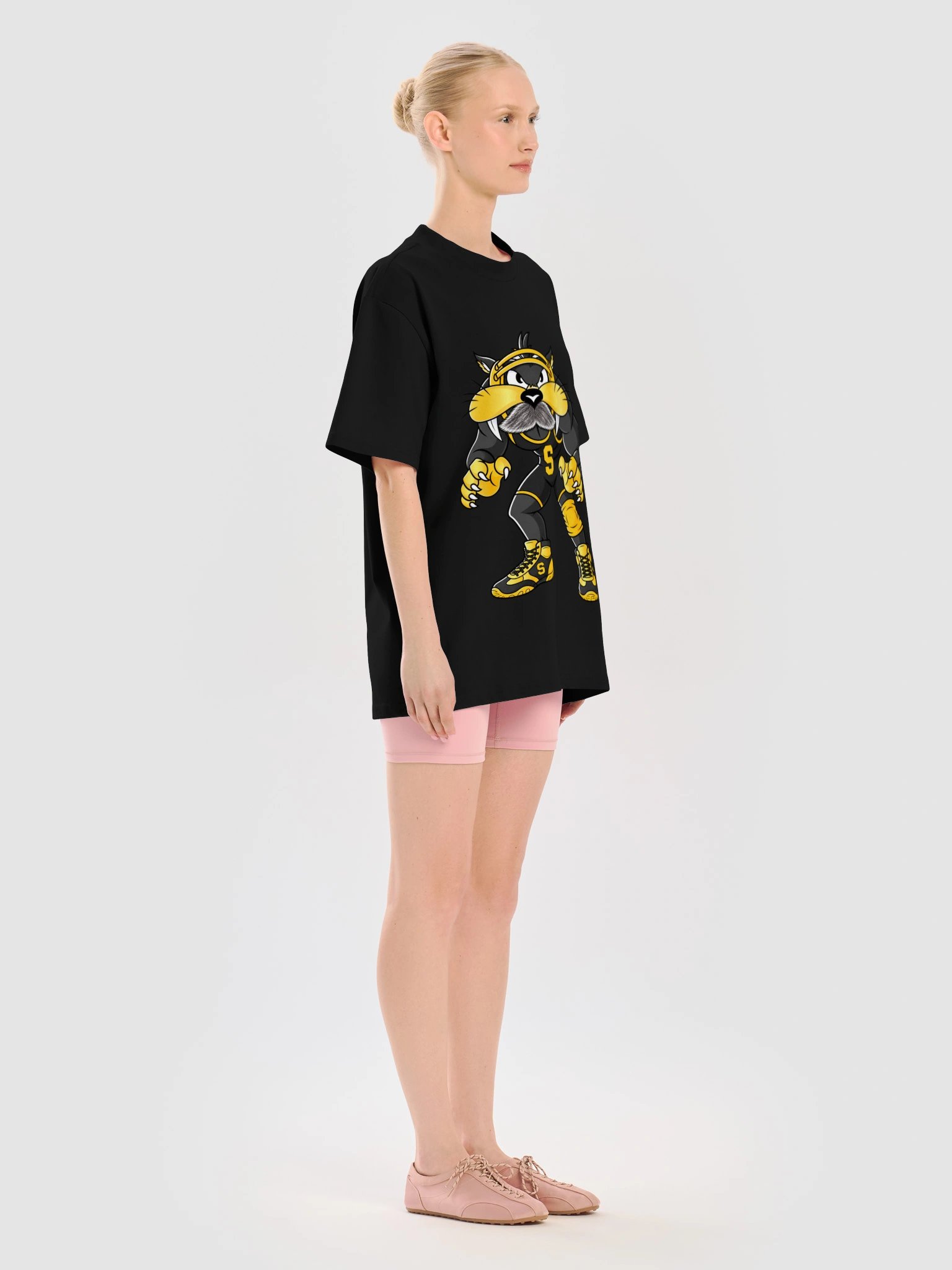 Sabercats Sabercat Mascot Heavy Tee Coach edition product image (42)