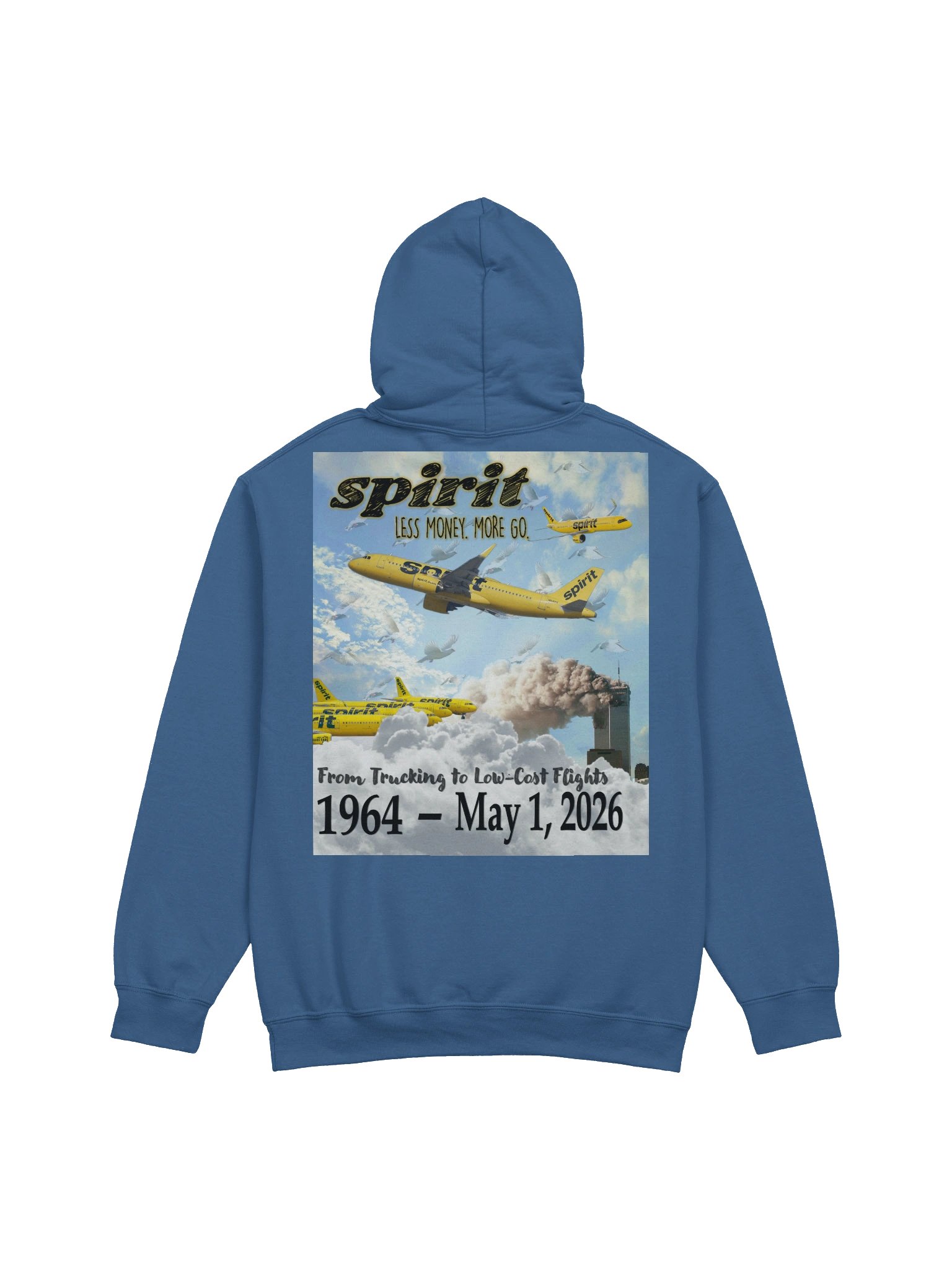 NEVER FORGET SPIRIT AIRLINES 🙏🏾🕊️✨ — SWEATSHIRT (DARK+ FULL) product image (18)