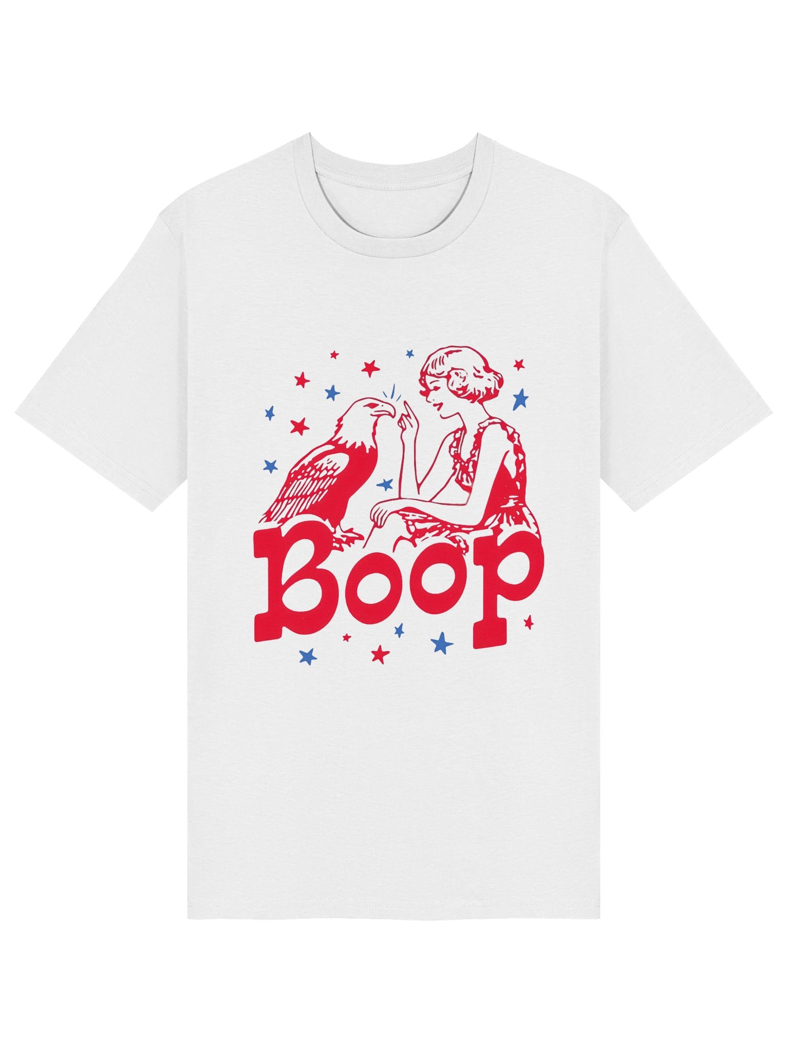 Boop Eagle 4th Of July Graphic Tee product image (1)