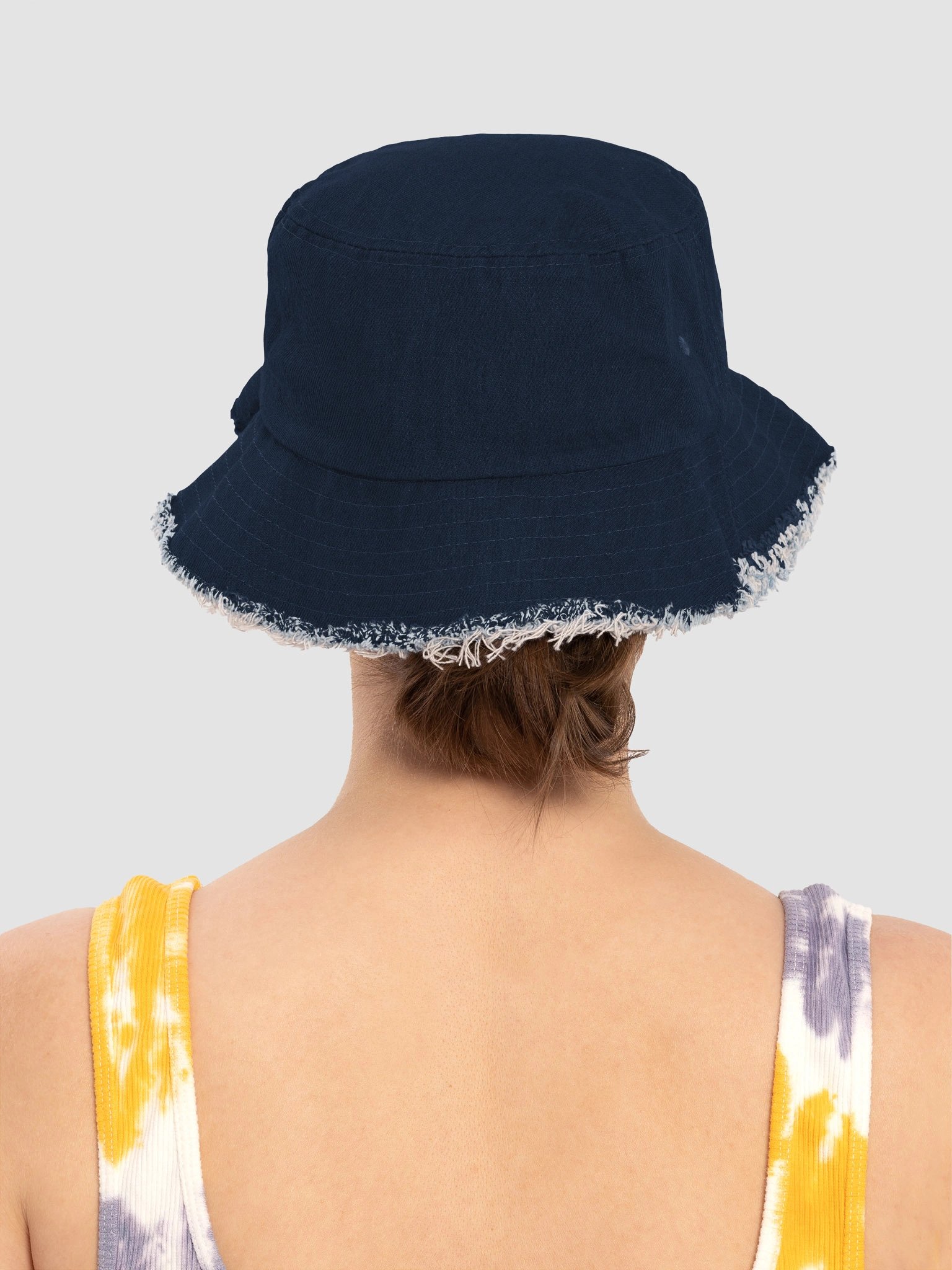 Frayed SciTrek Logo Bucket Hat product image (5)