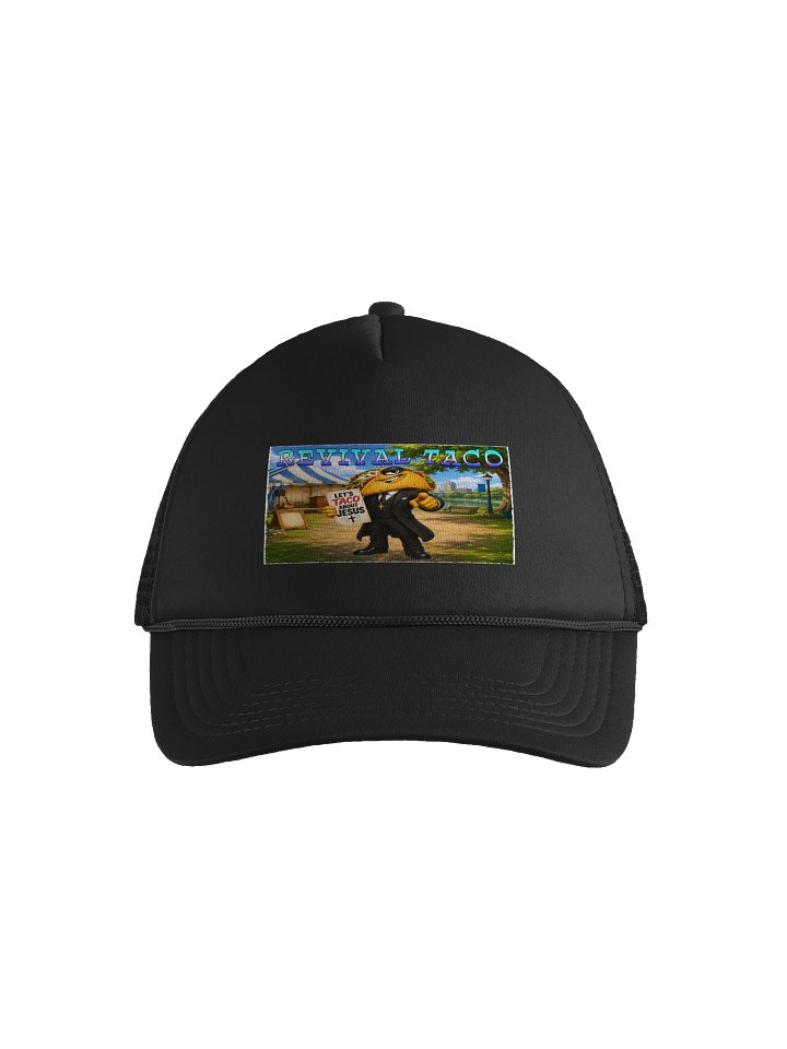 Revival Taco Jesus Quote Trucker Hat - The Taco Family product image (6)
