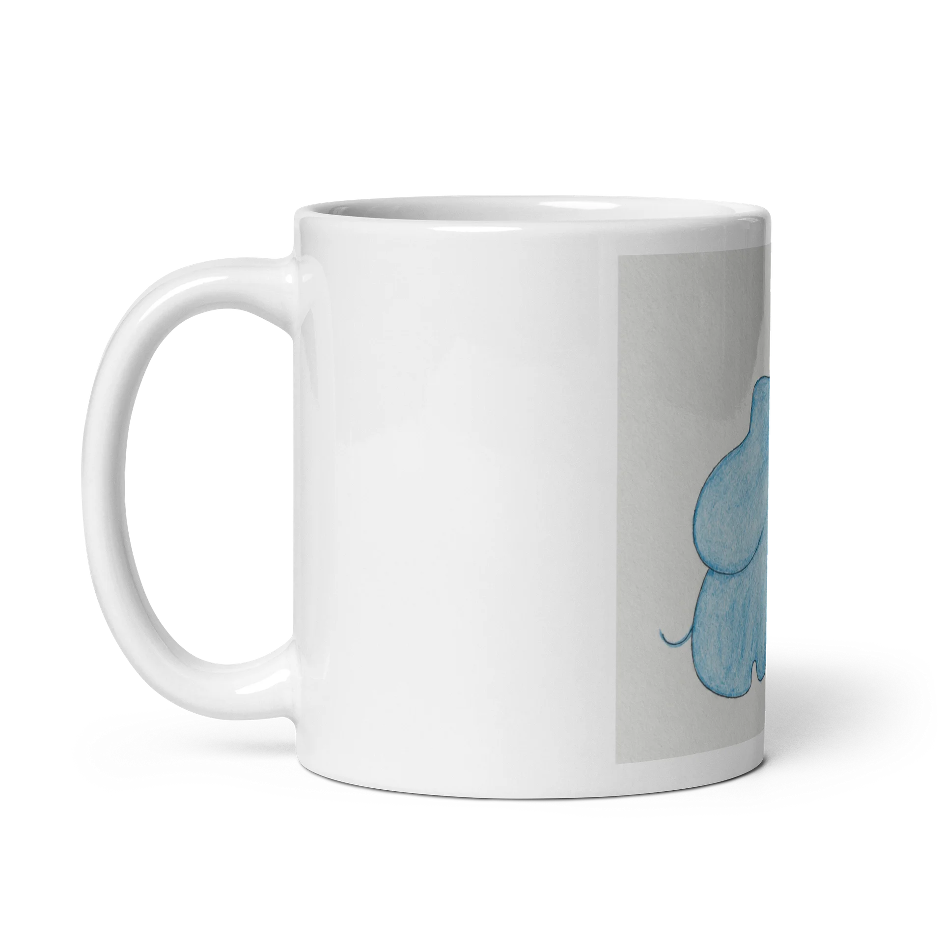 AK’s Ele-Fun-tastic Blue Elephant Mug product image (2)