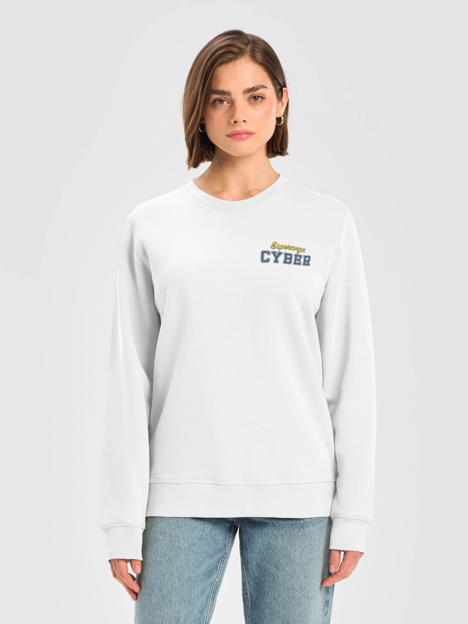 White Crew Neck product image (5)