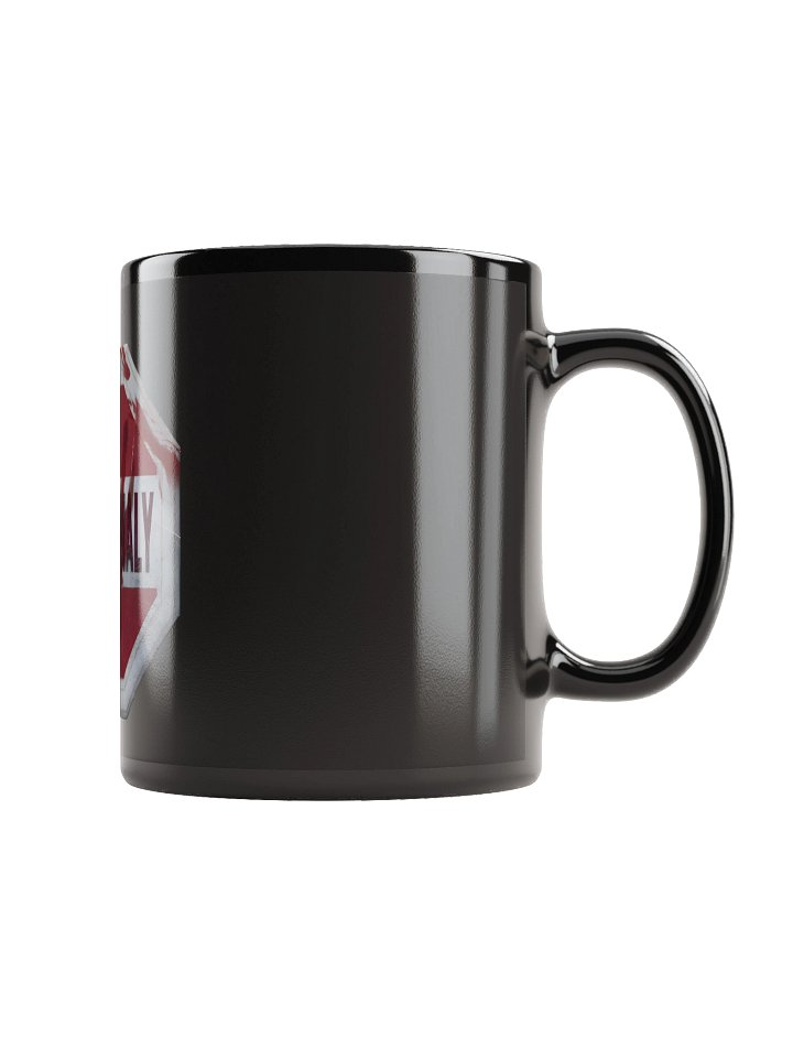 Asphanomaly Stop Sign Black Mug product image (2)