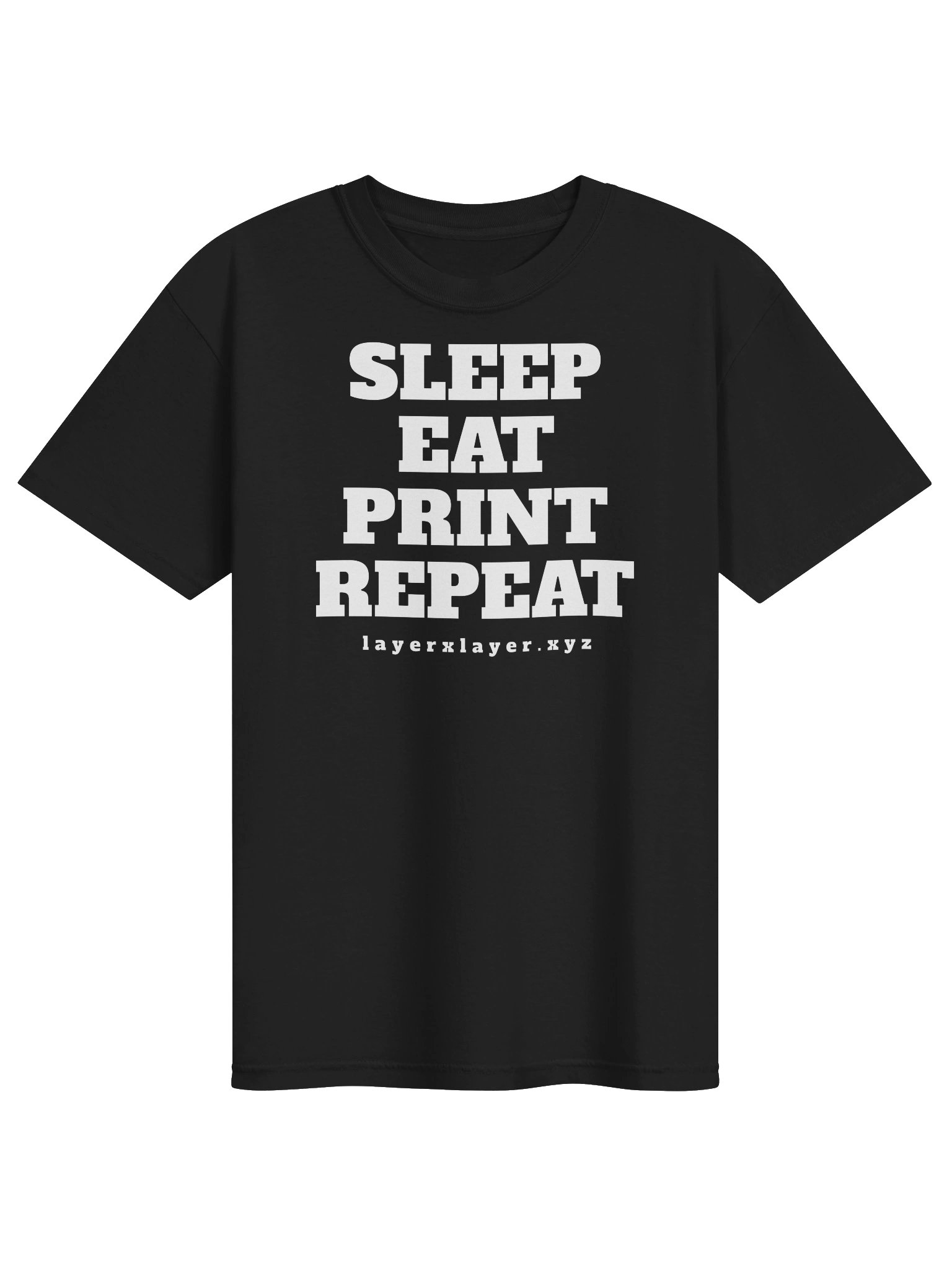 LXL - SLEEP EAT PRINT REPEAT product image (1)