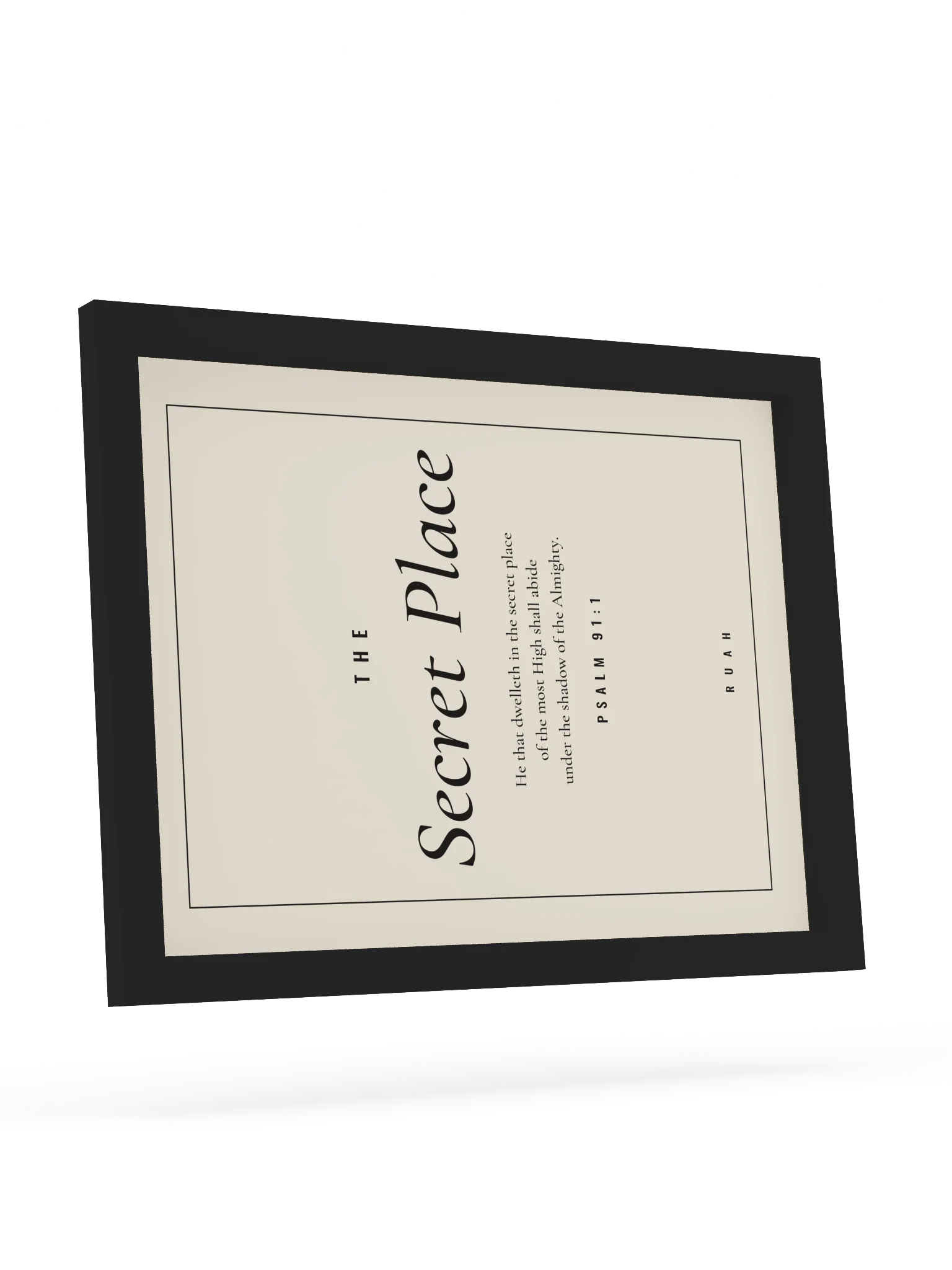 The Secret Place: Psalm 91:1 Framed Poster product image (17)