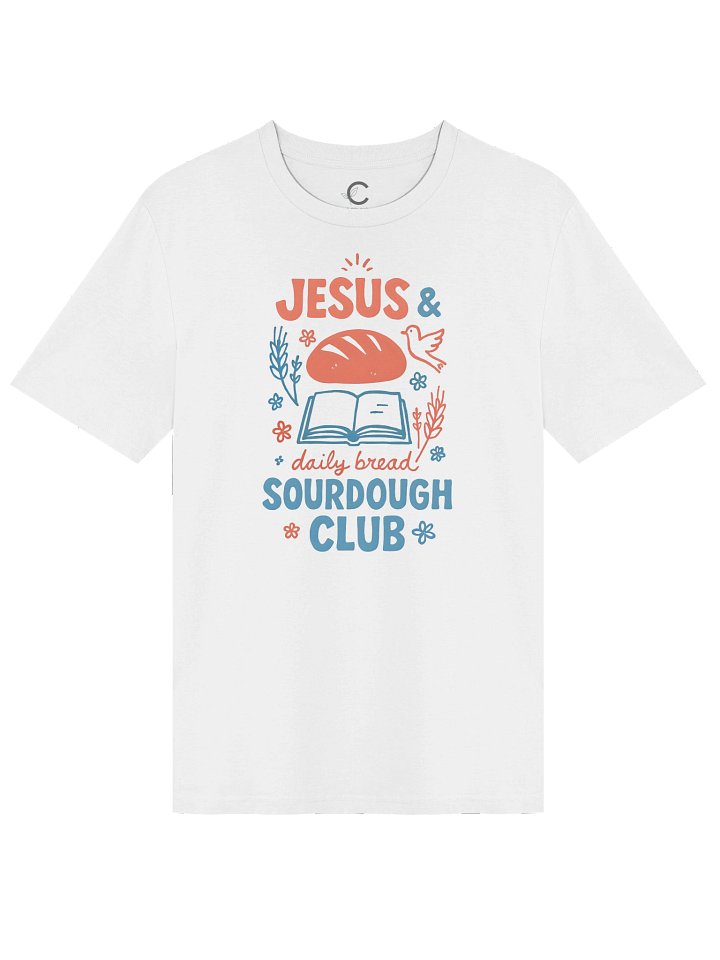 Jesus & Sourdough Club Organic T-Shirt product image (14)