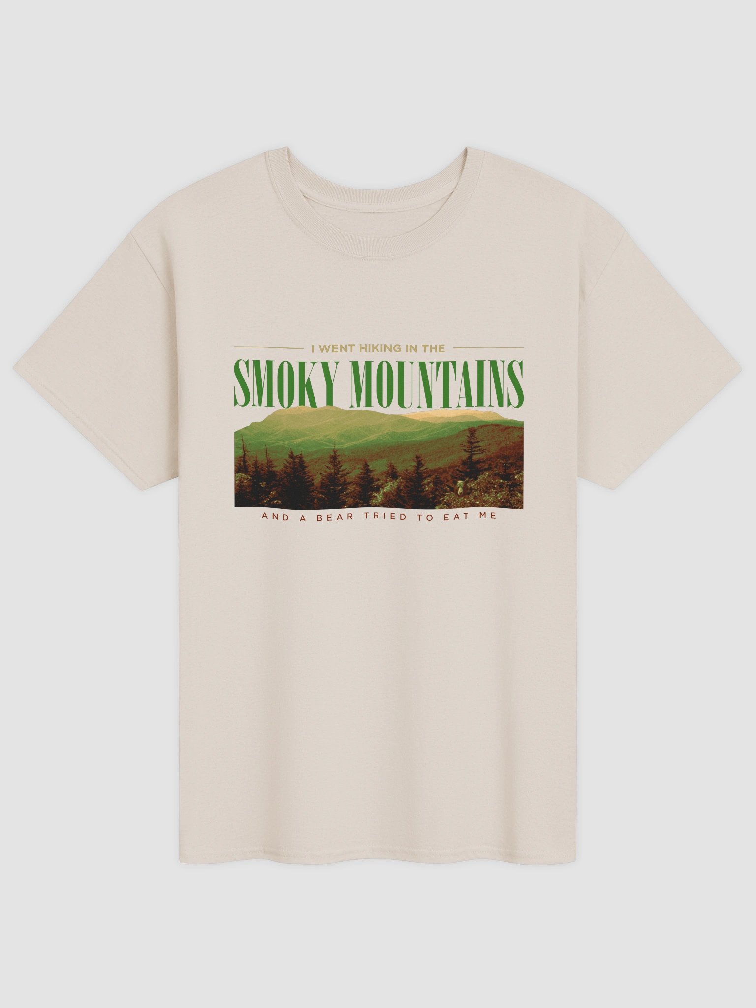 Smoky Mountains Bear T-shirt product image (1)