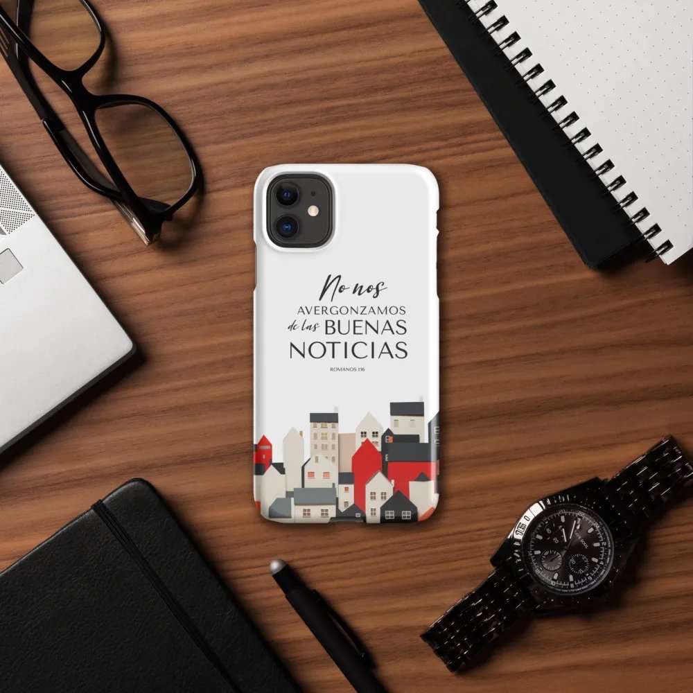 'No Nos Avergonzamos de las Buenas Noticias' iPhone® Snap Case product image (6)