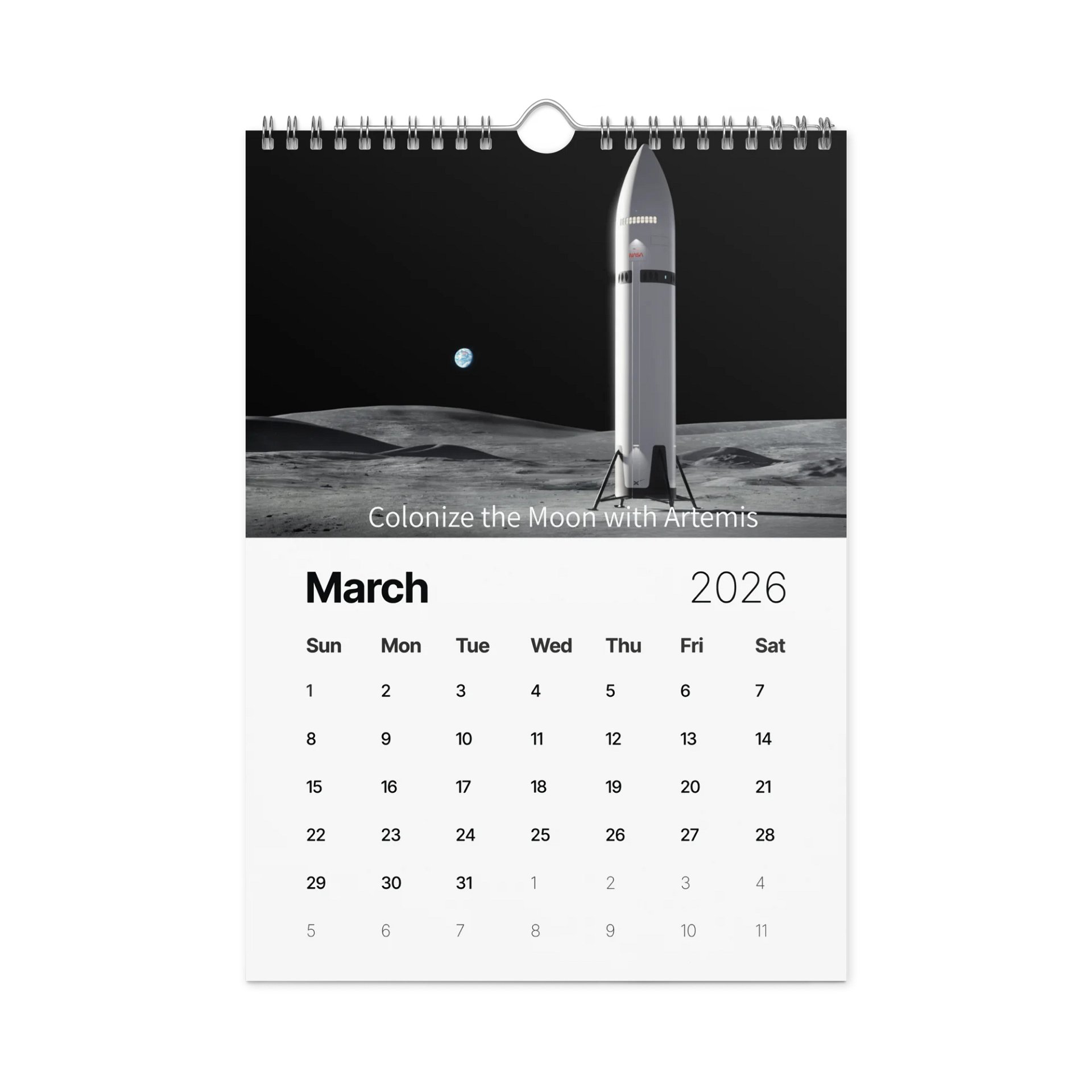 2026 Wall Calendar product image (4)