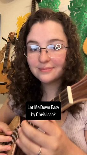 let me down easy… 💔

Every month on my Patreon we arrange a new song for chord melody uke together on Zoom. Here’s the tune w...