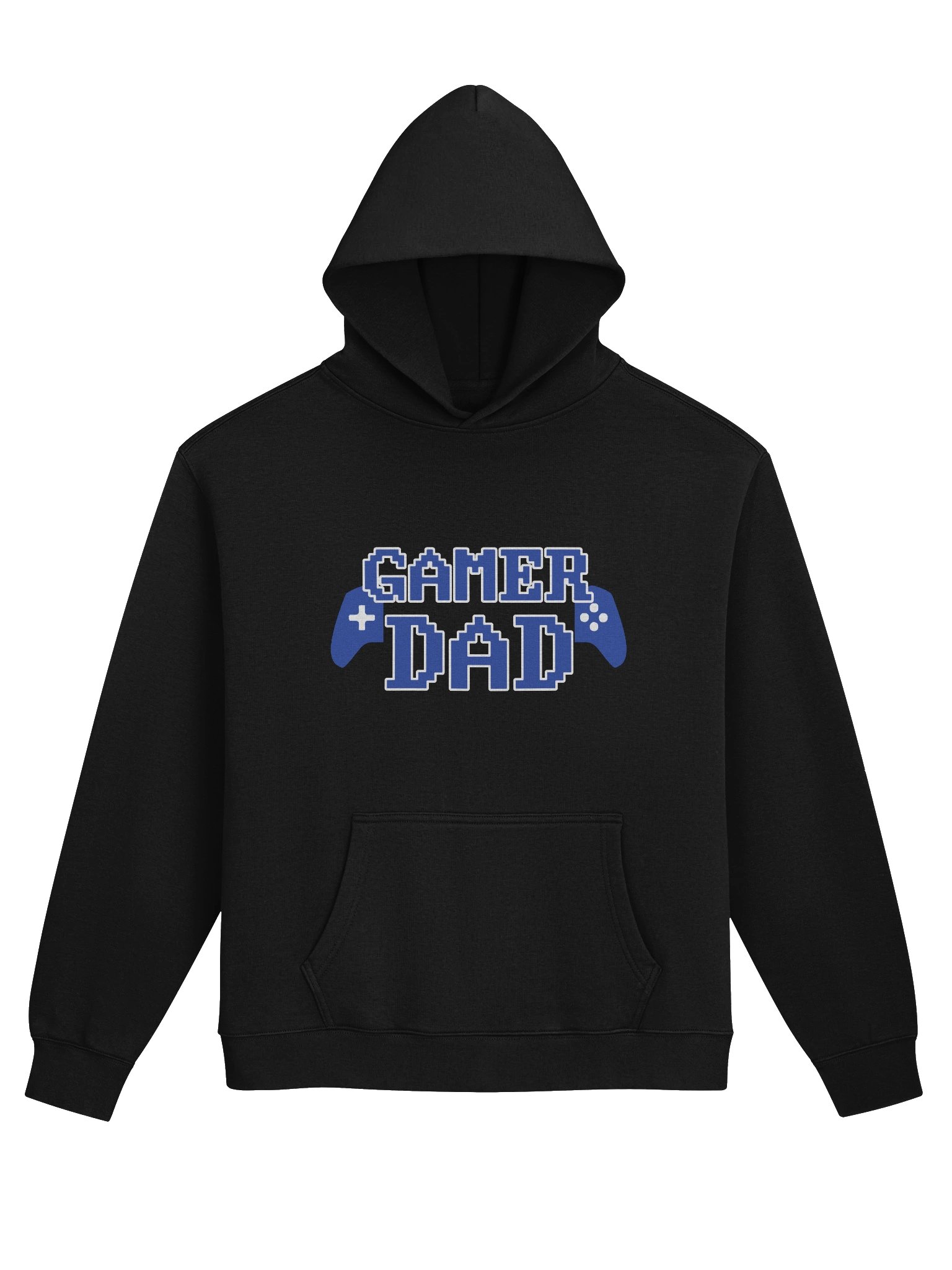 Gamer Dad Oversized Hoodie Blue product image (1)