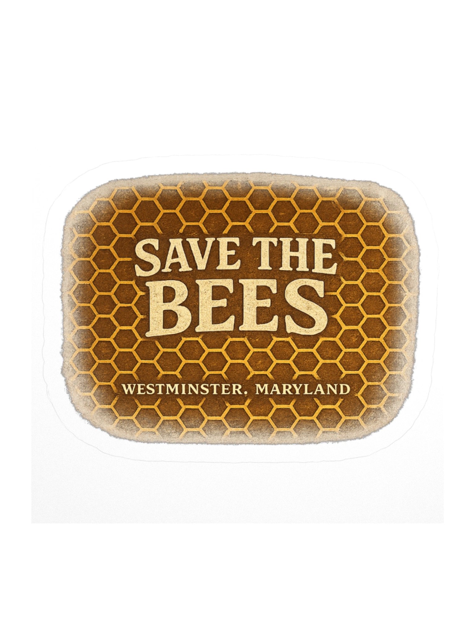 Save the Bees Sticker product image (1)