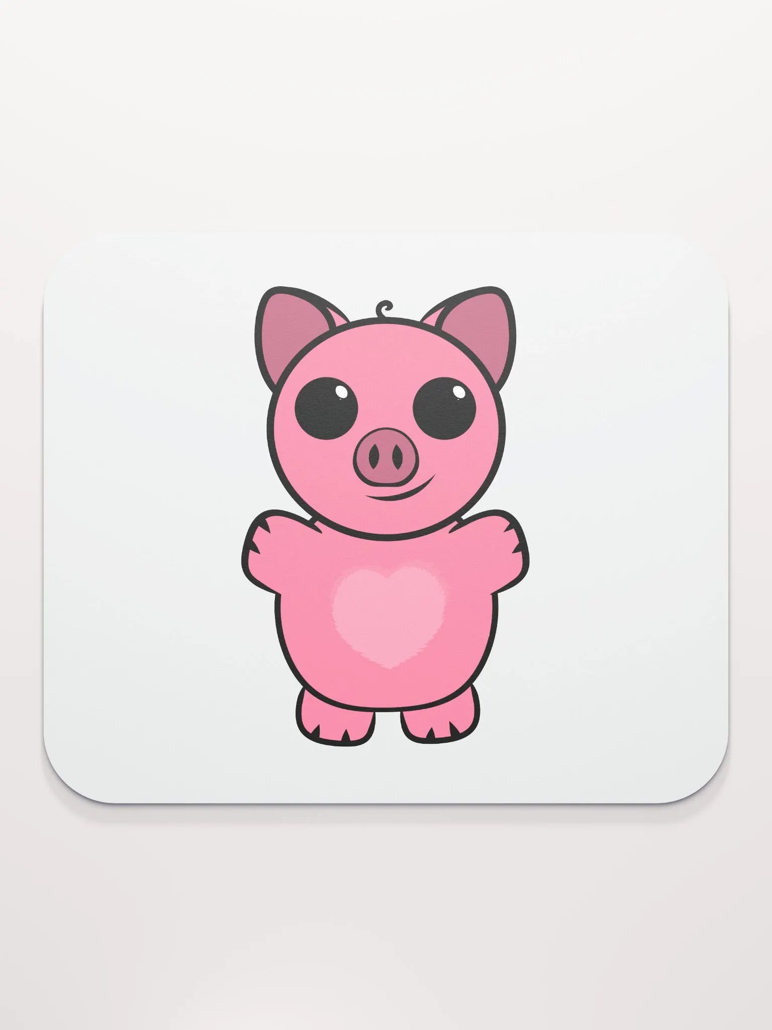Squiggly Heart Mouse Pad product image (5)