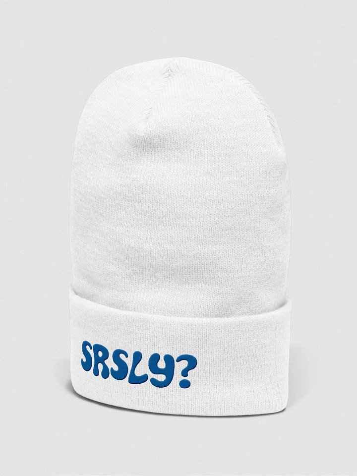 SRSLY? beanie product image (2)