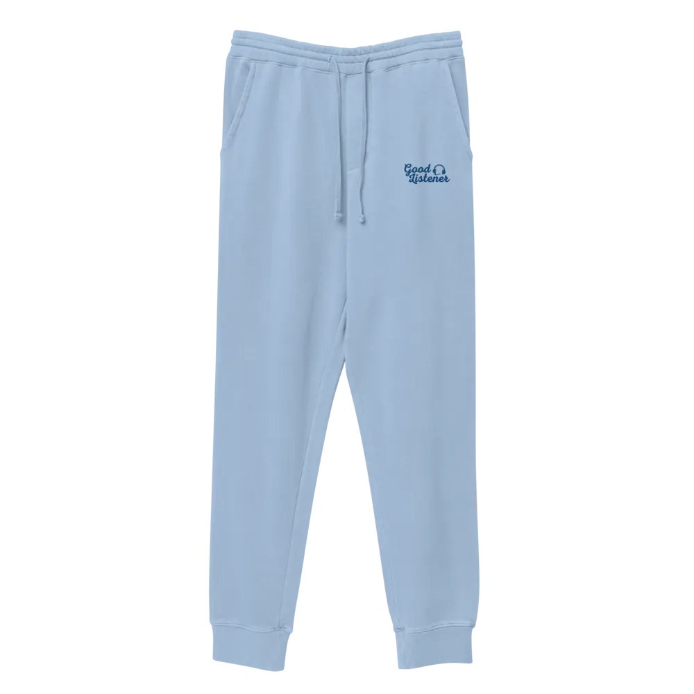 Powder Blue Good Listener Logo Sweats product image (4)