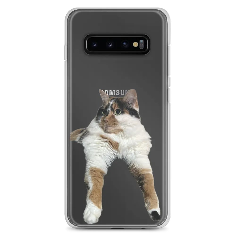 Calico Cat Clear Samsung® Case product image (2)