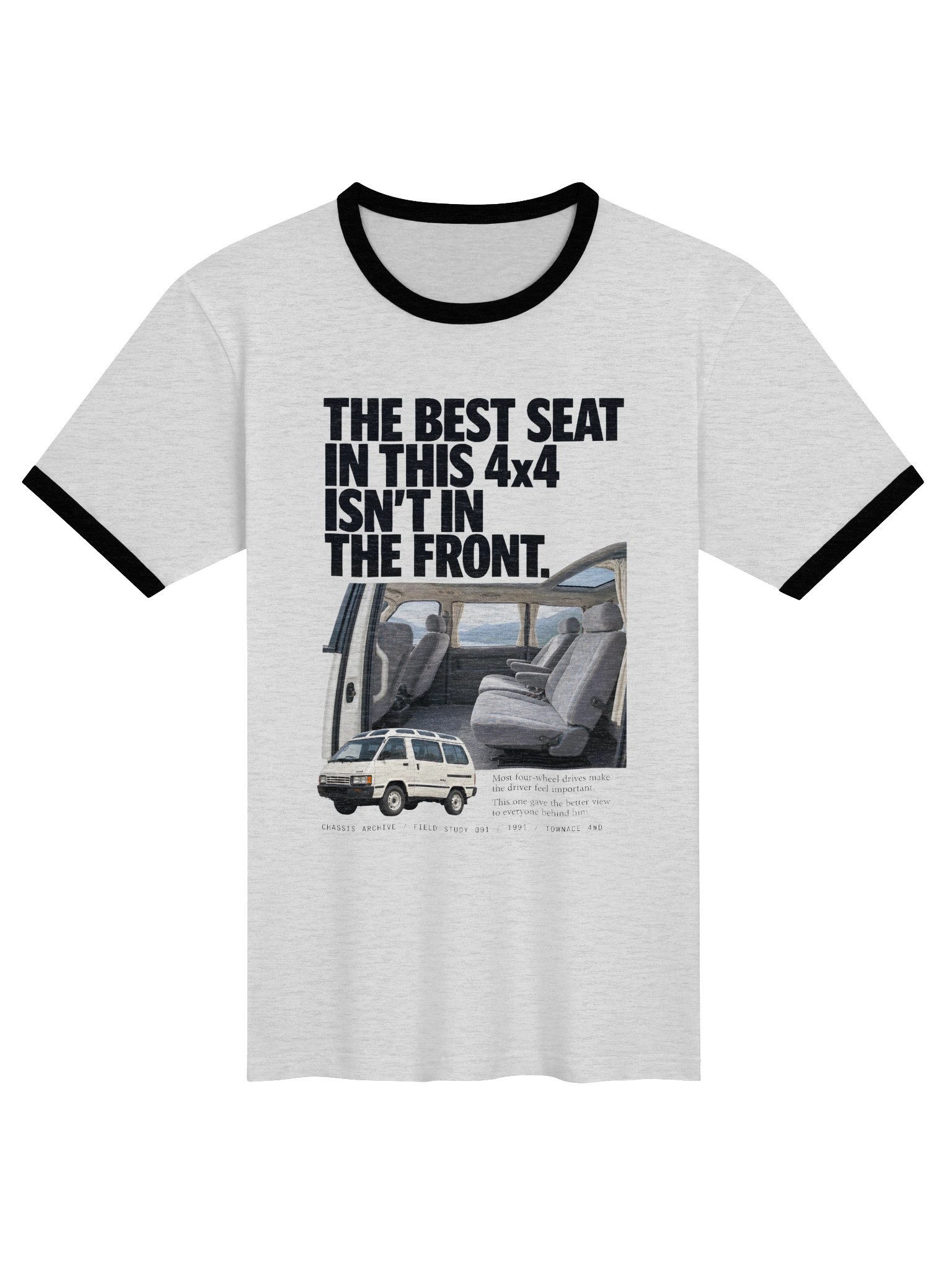 1991 TownAce 4WD: Back seat's nicer product image (3)