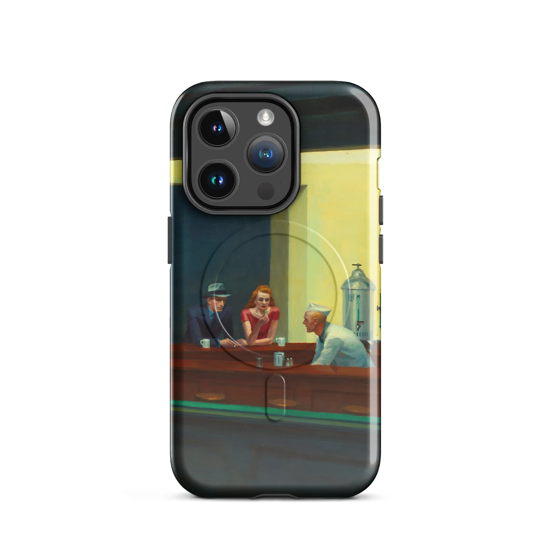 Edward Hopper – Nighthawks (Detail) iPhone® MagSafe® Tough Case product image (6)