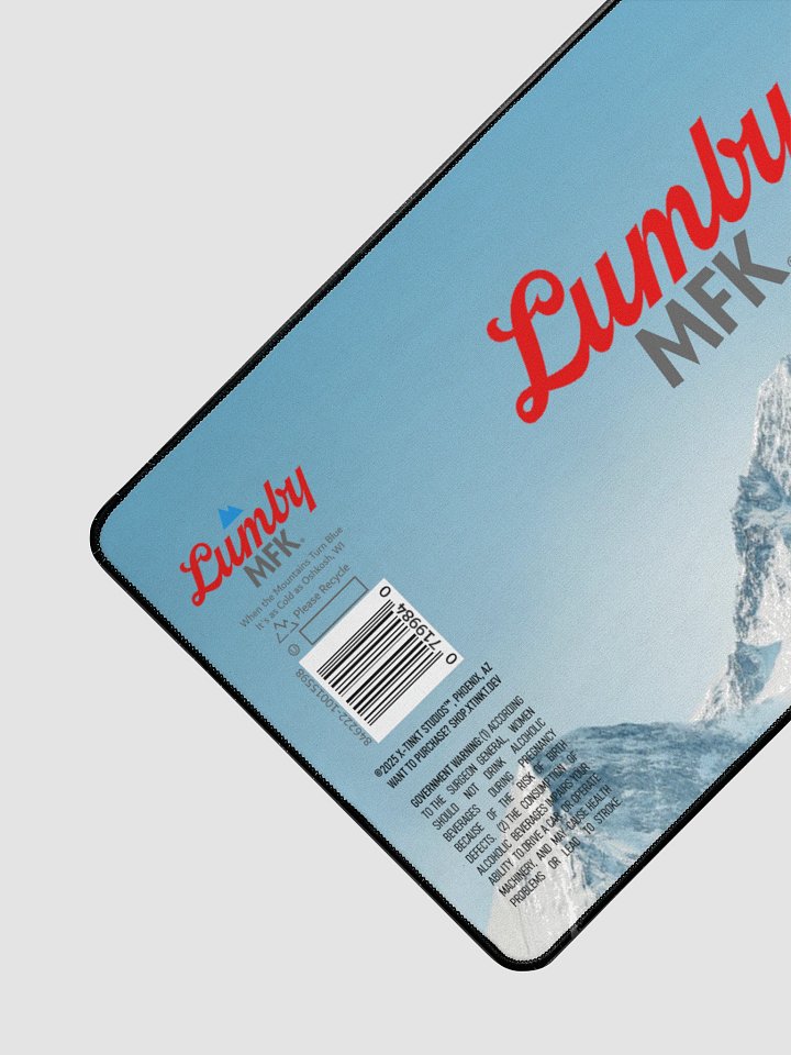 MADE FROM KINGS - LUMBY COORS LIGHT DESK MAT (MOUSE PAD) product image (1)