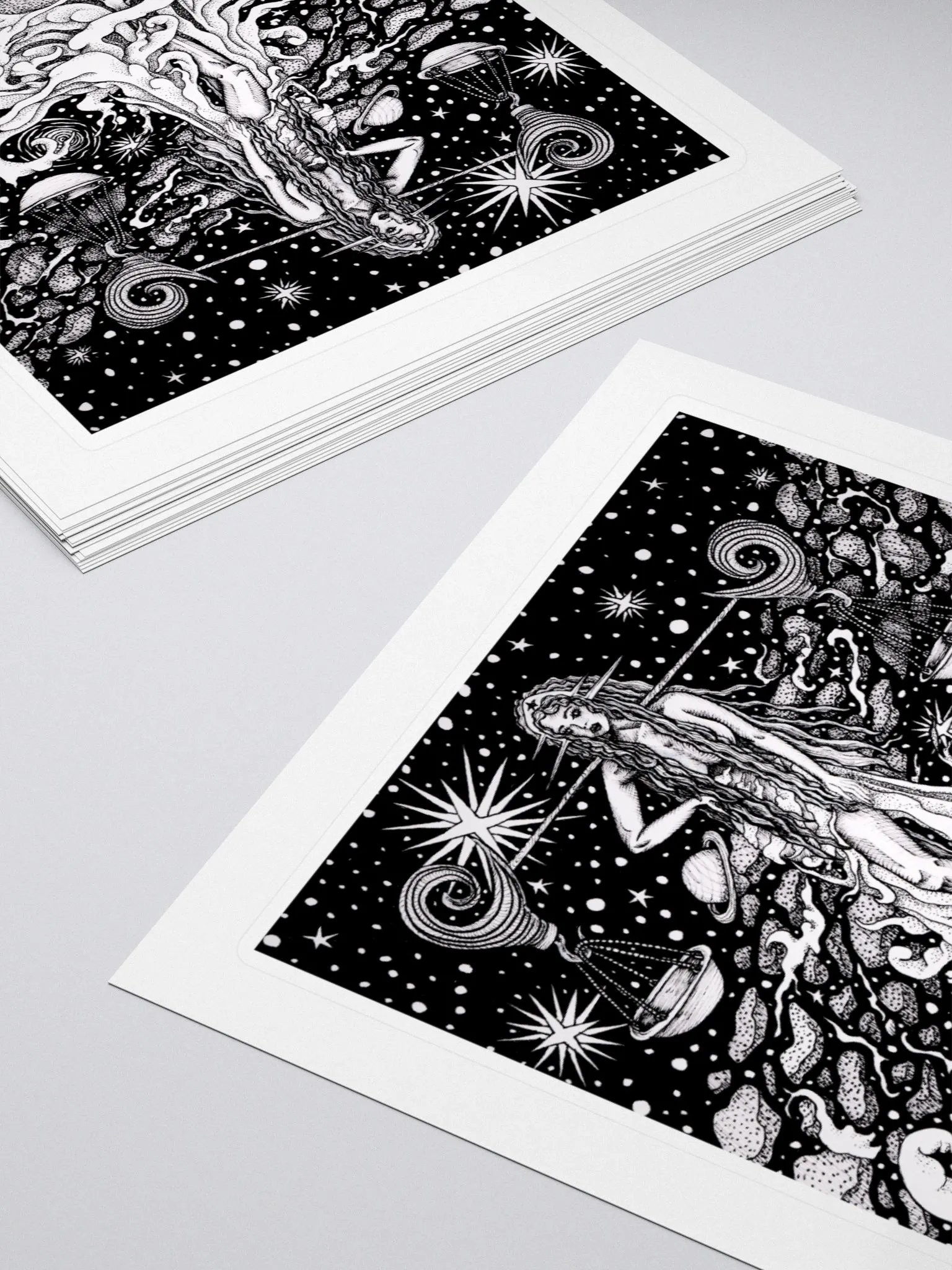 Libra Zodiac Kiss Cut Stickers product image (4)