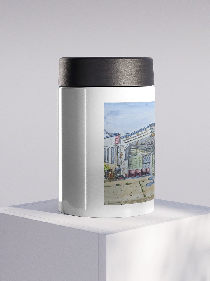 Busy Corner - Stainless Steel Koozie product image (1)