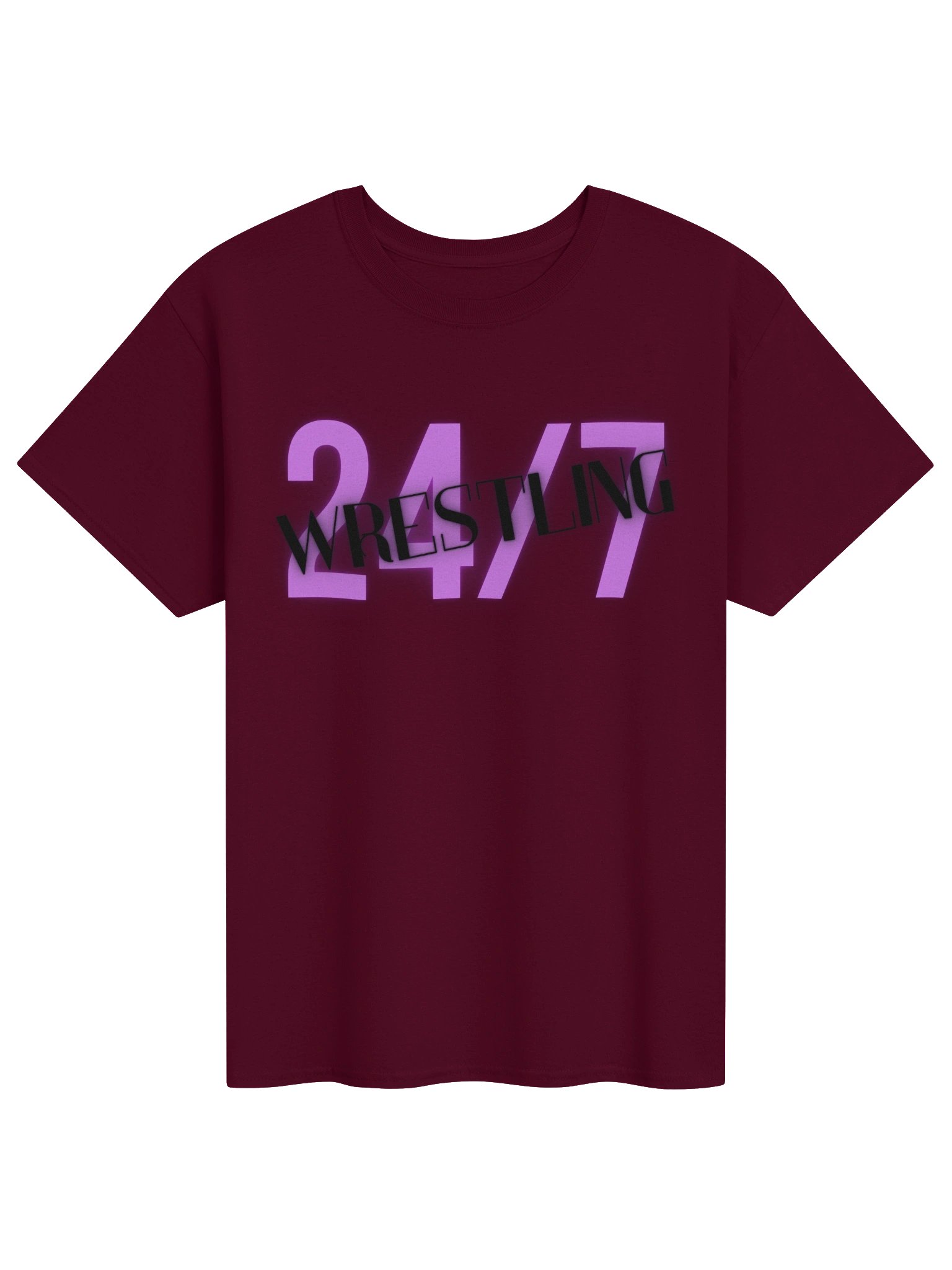 24/7 Wrestling Neon Graphic Tee product image (2)