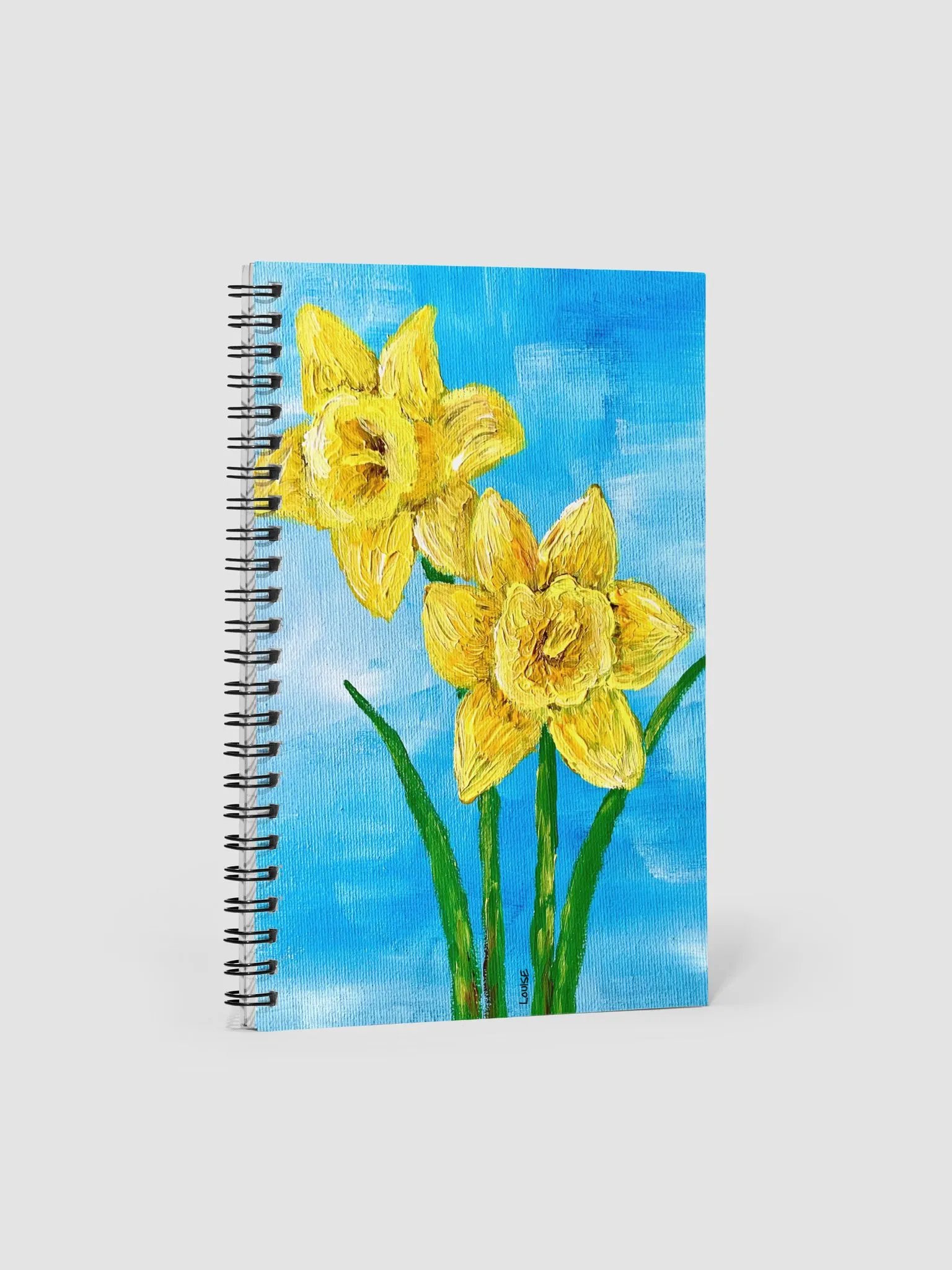 Daffodil Dreams Spiral Notebook product image (1)