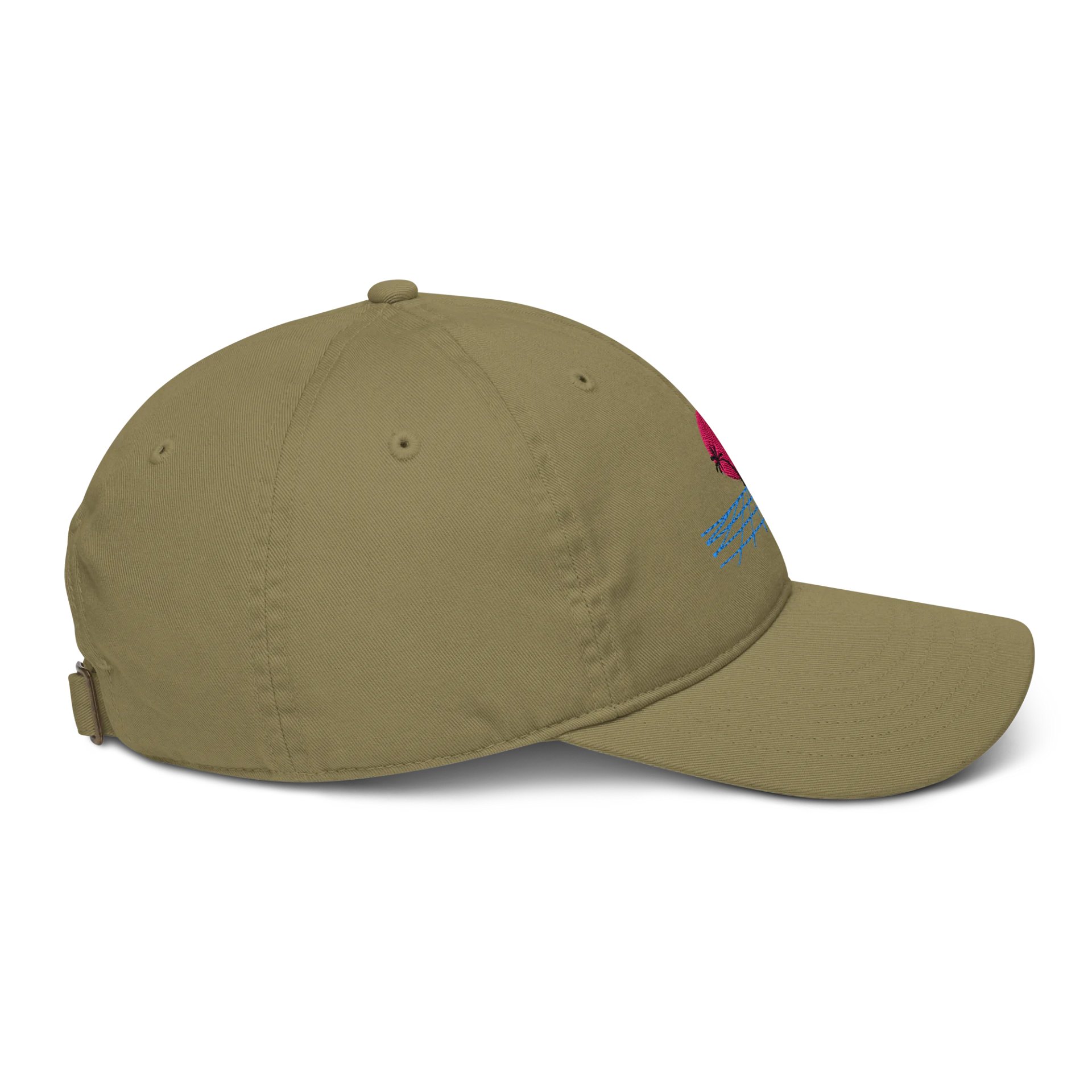 Synthwave Sunset Organic Cap product image (5)